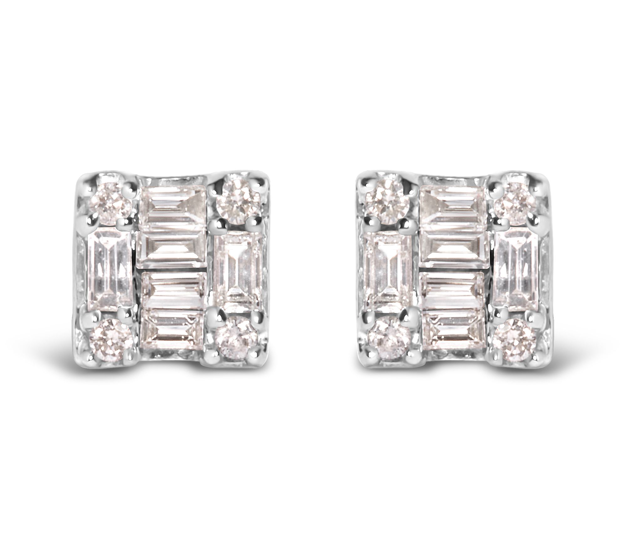 Haus of Brillia nce Diamond Mos aic Earrings, 1 0K Gold