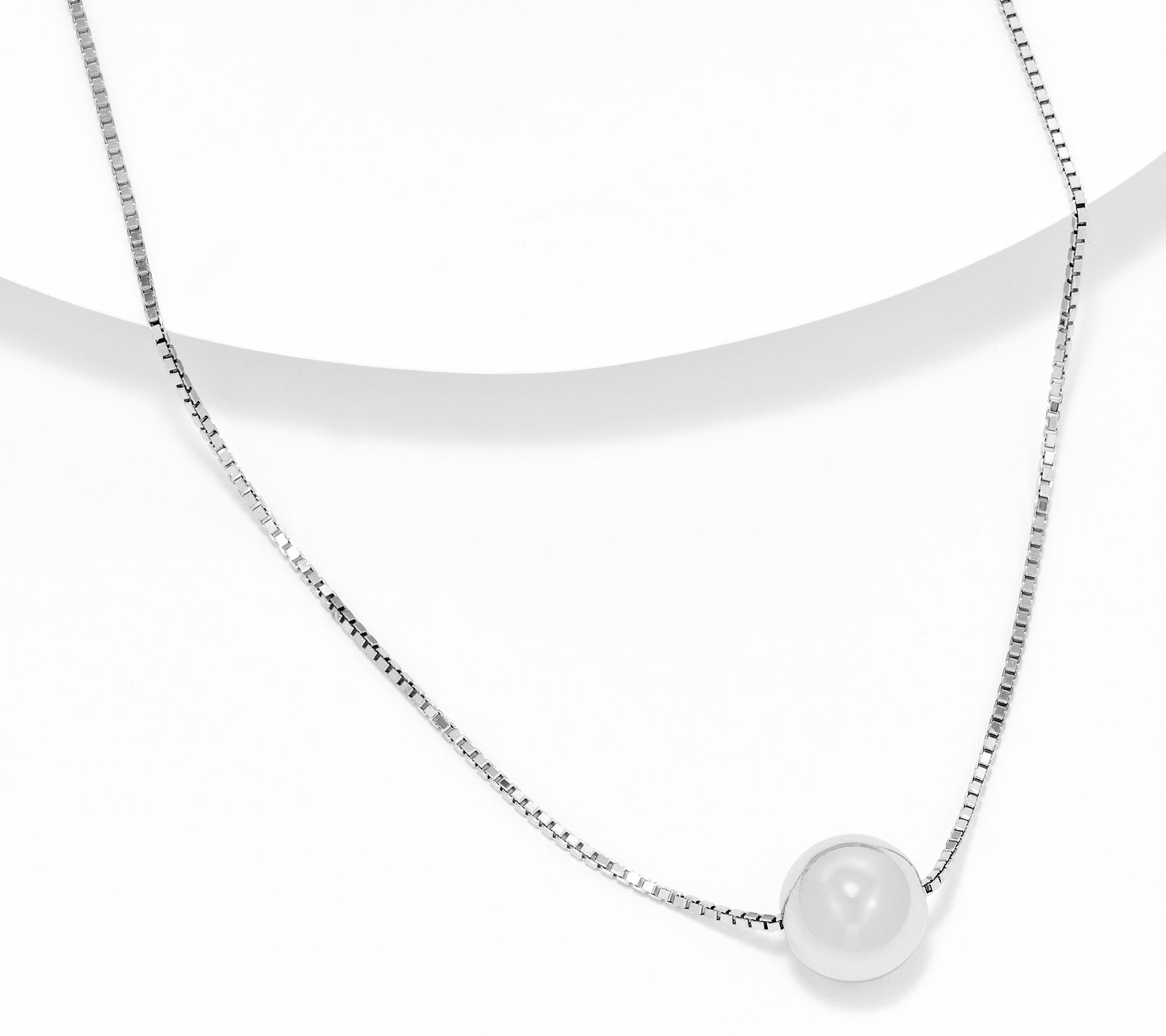 David Markstein Bronze 12mm Bead 18" Necklace