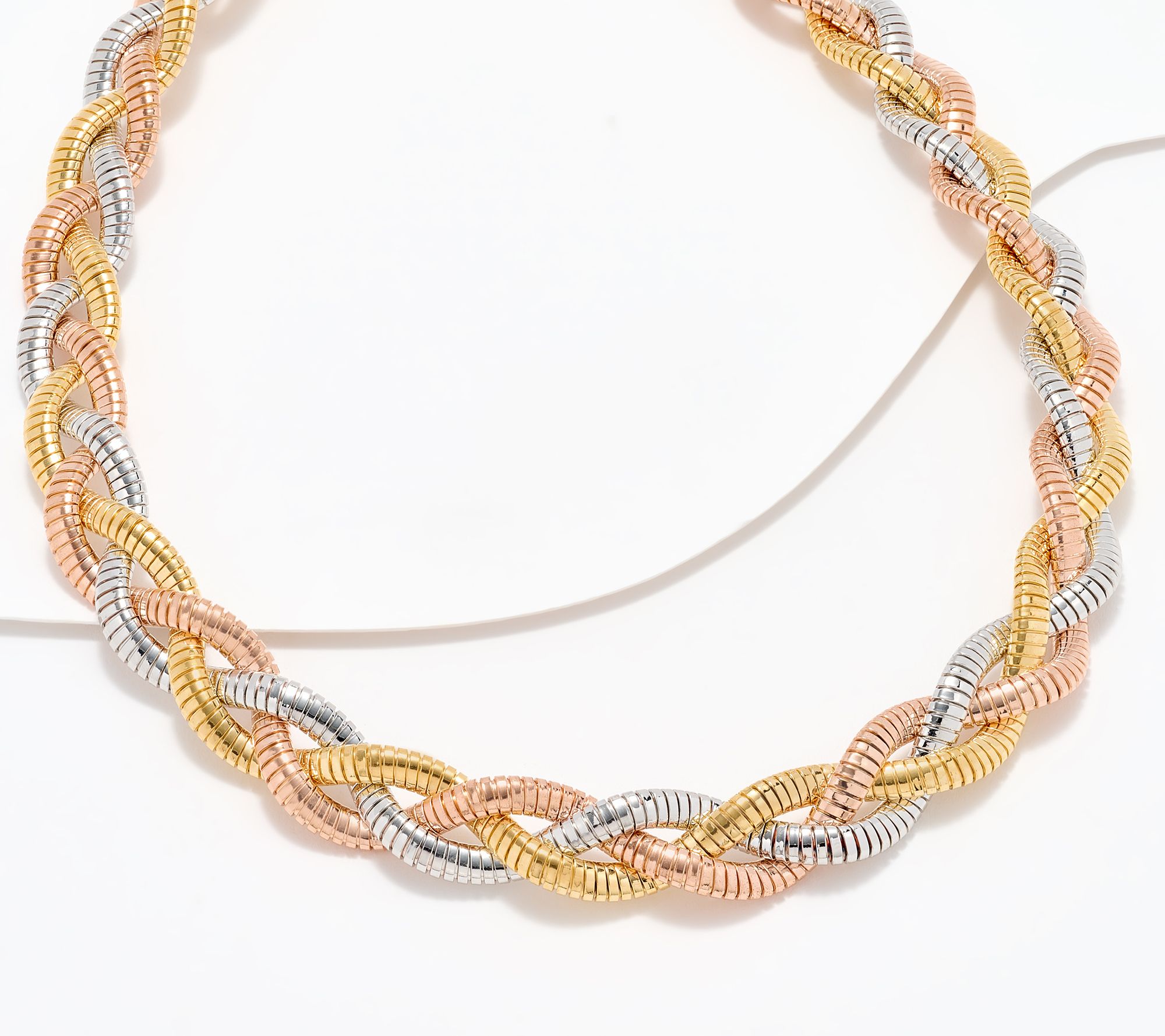  David Markstein Bronze Braided 18" Tubogas Magnetic Necklace