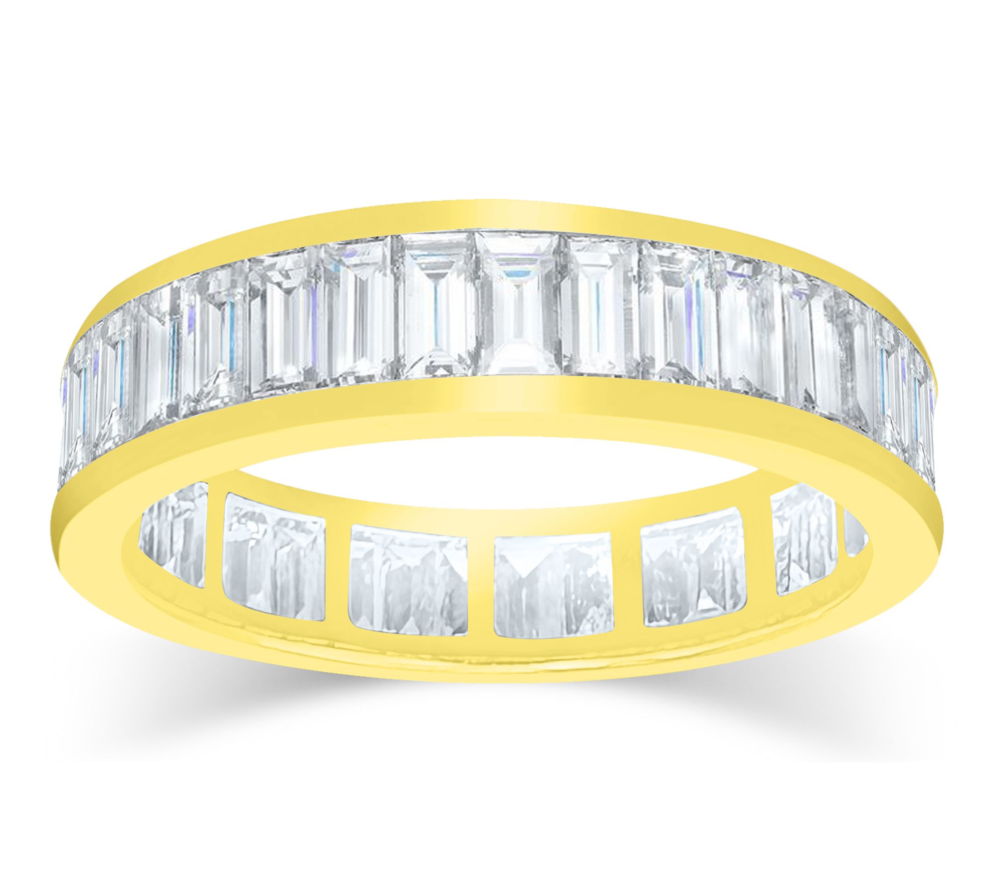 Fire Light 1.25 cttw Lab Grown Diamond Band Ring, Sterling