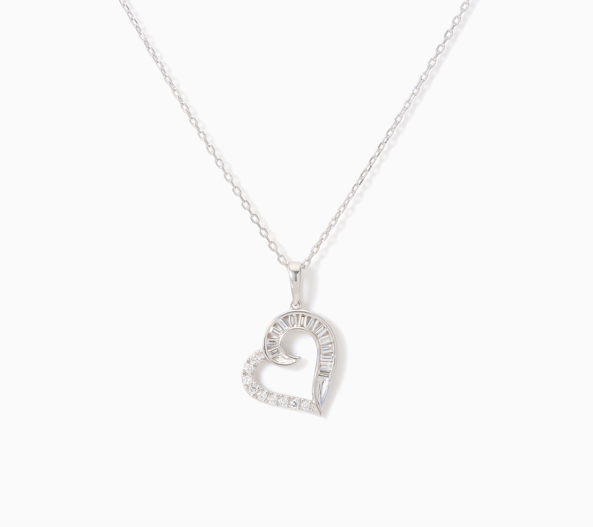 Fire Light Lab Grown Diamonds 0.25 ctw Mixed Cut Necklace