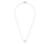Honora Sliding Cultured Ming Pearl Necklace, Sterling Silver, 1 of 4