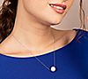 Honora Sliding Cultured Ming Pearl Necklace, Sterling Silver, 3 of 4