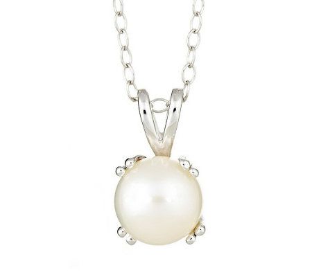 Sterling Round Birthstone Pendant with 18" Chain