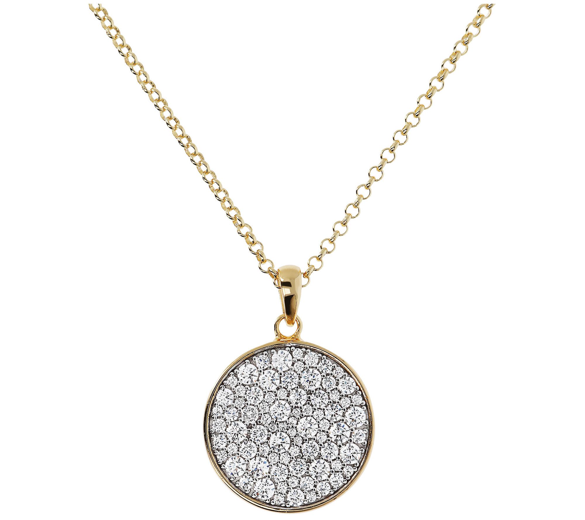 Diamonique x Veronese 3.10 cttw Pendant withChain