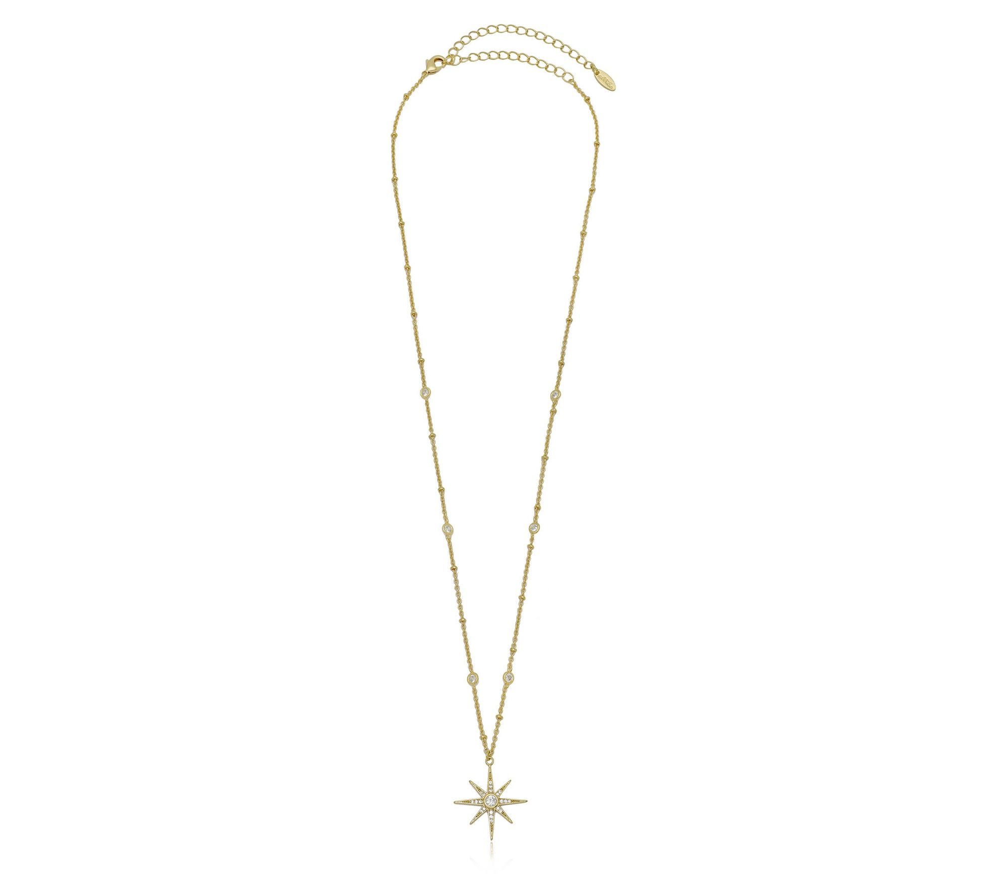 Ettika Starburst Pendant w/ Chain