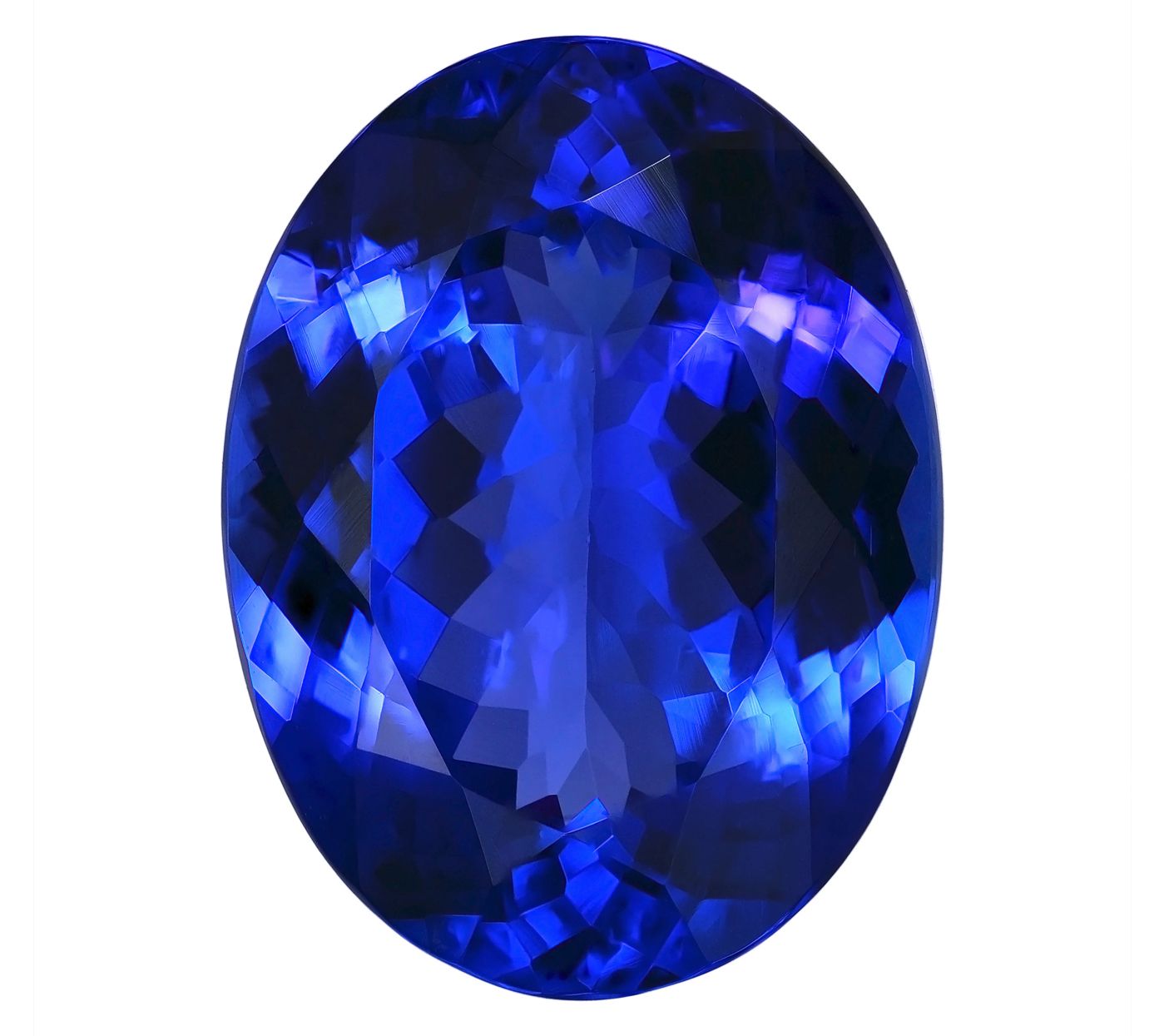 Pure Tanzanite by Jeff Moseley 5.00 cttw Loose Oval Cut Tanzanite Stone
