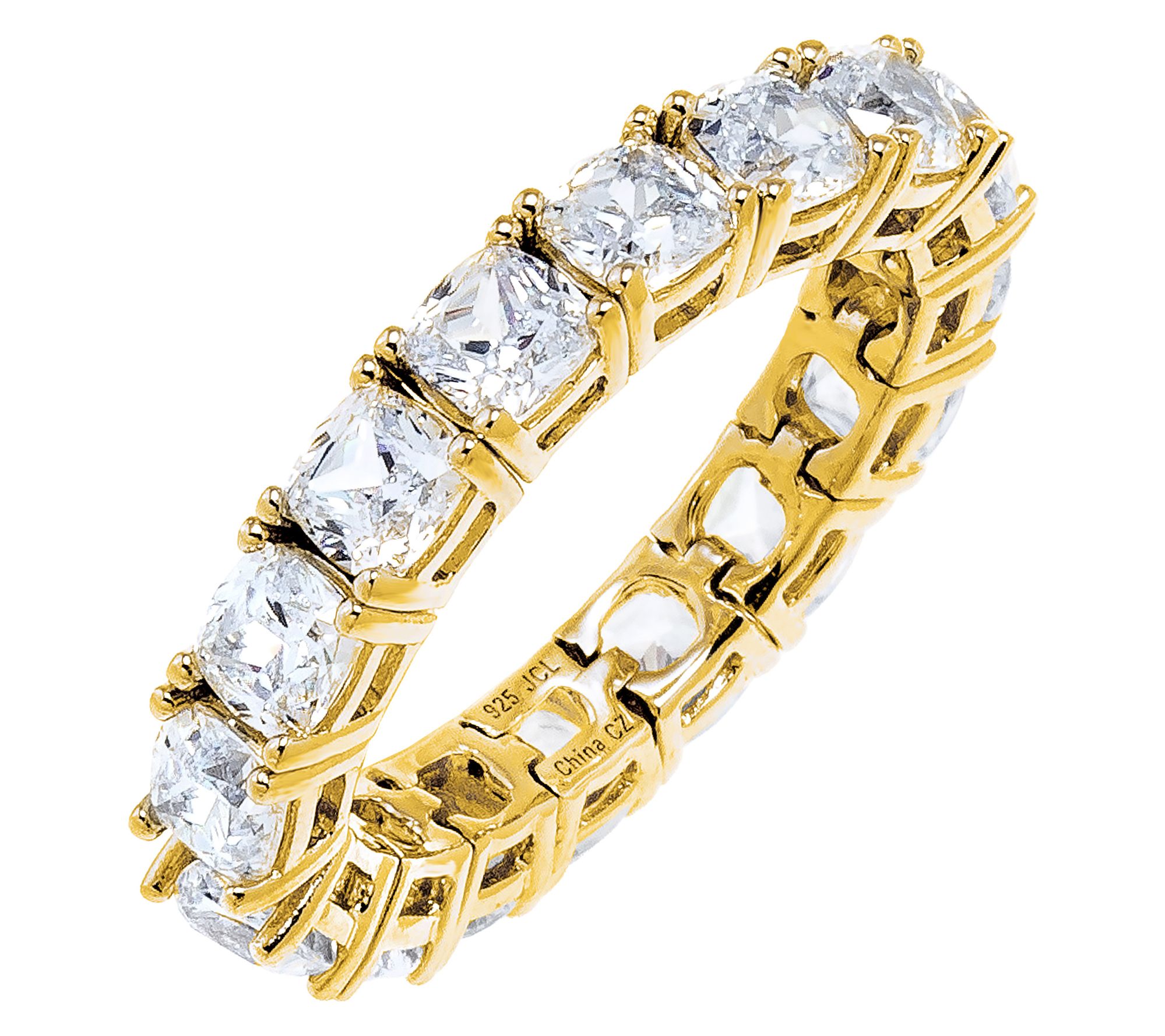 Diamonique x Jennifer Miller Round Flexible Ring, Sterling