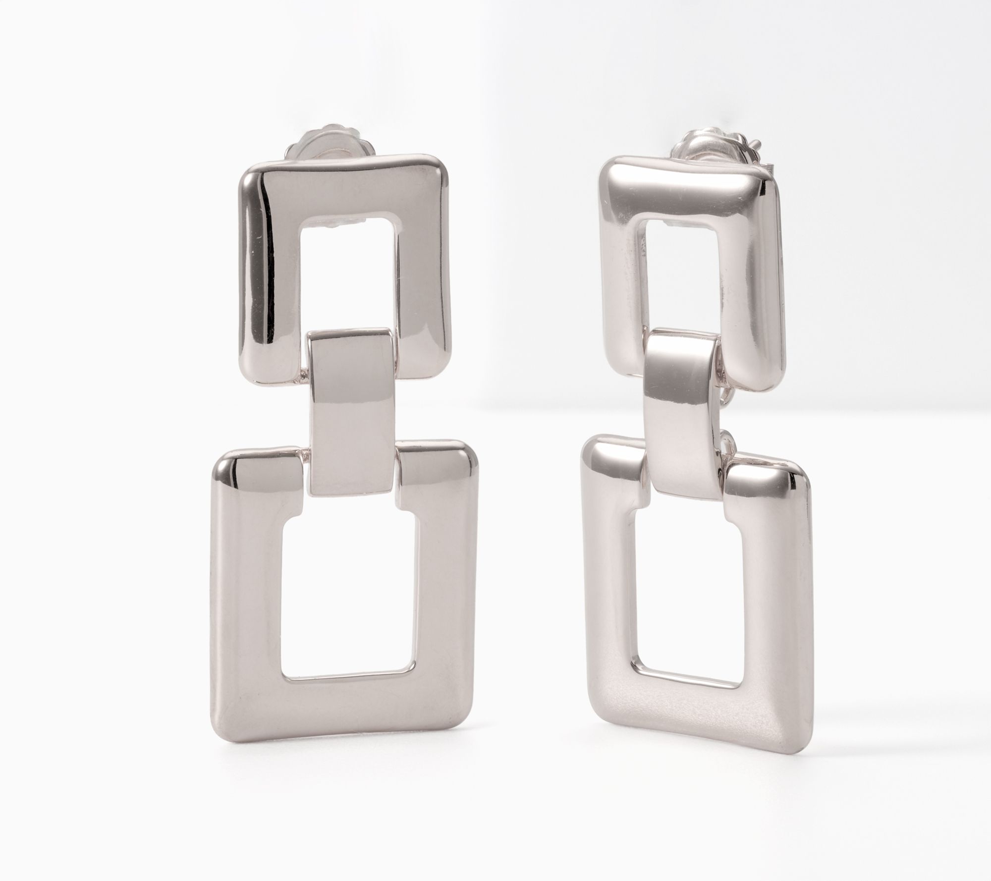 David Markstein Bronze Upscale Doorknocker Earrings