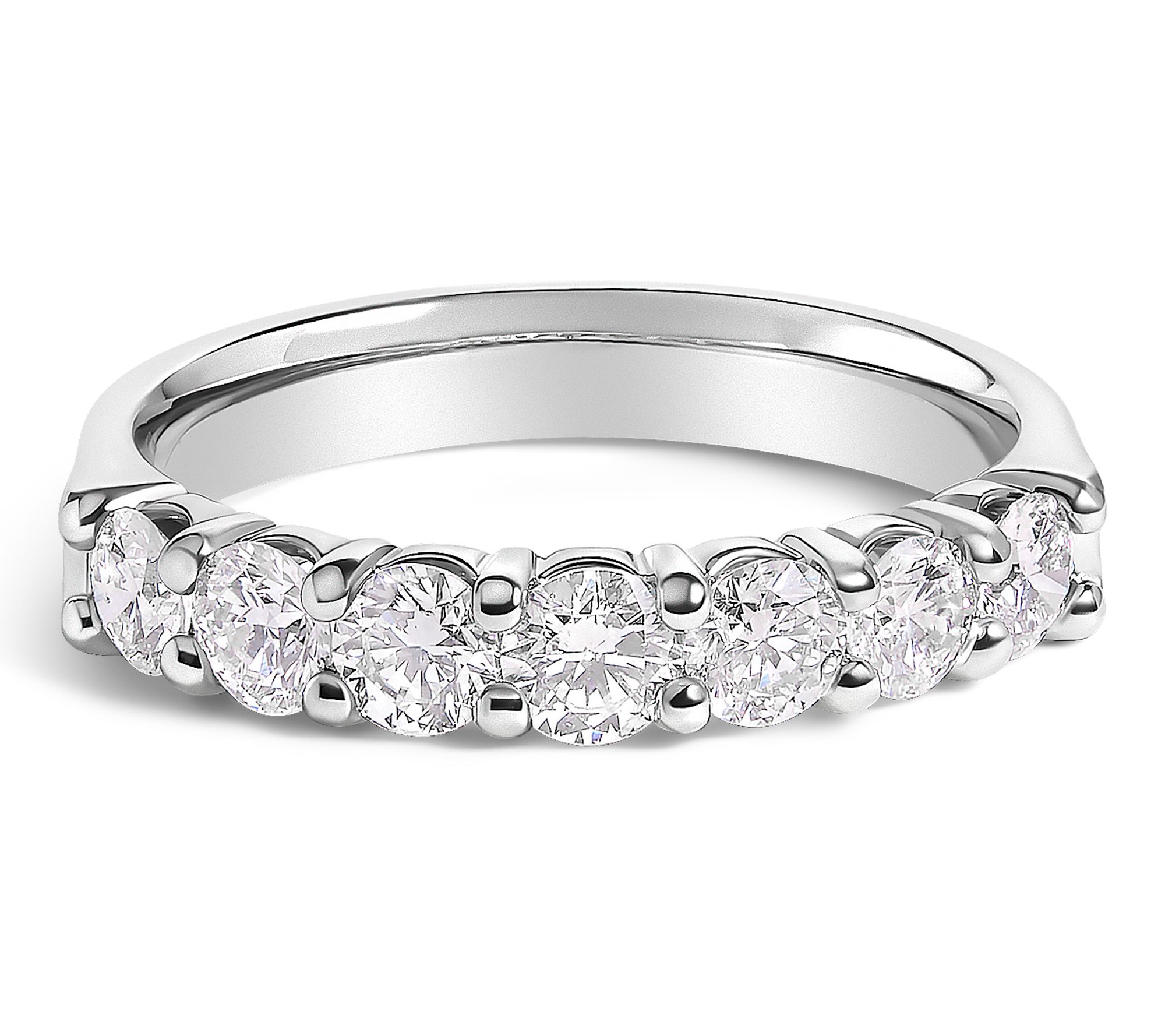 Haus of Brilliance Diamond 7 Stone Band Ring, 14K