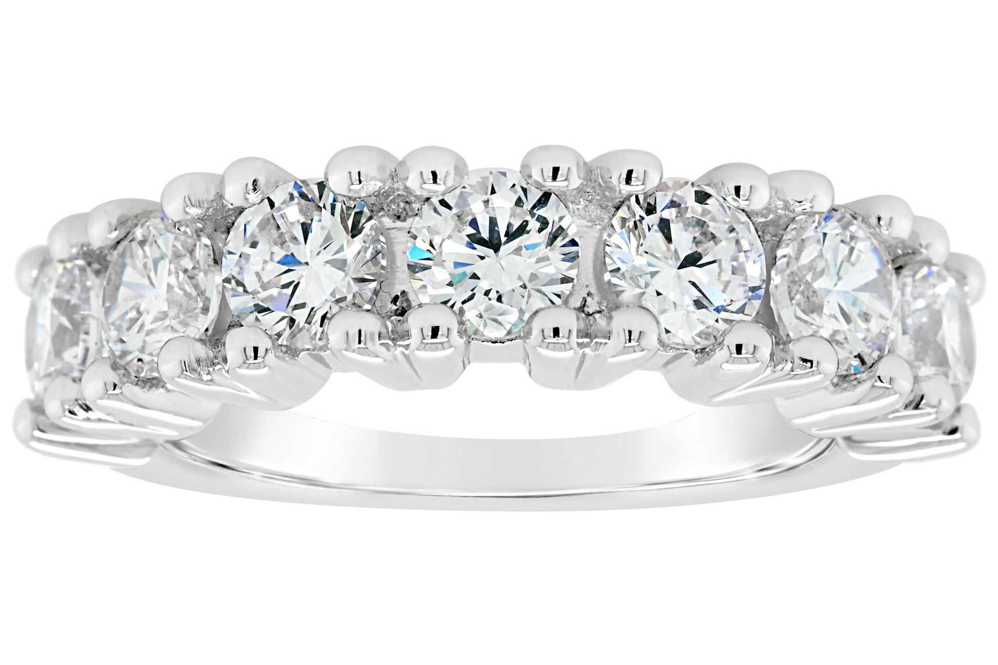 Affinity 14K Gold 2.05 cttw Prong-Set Diamond Band Ring