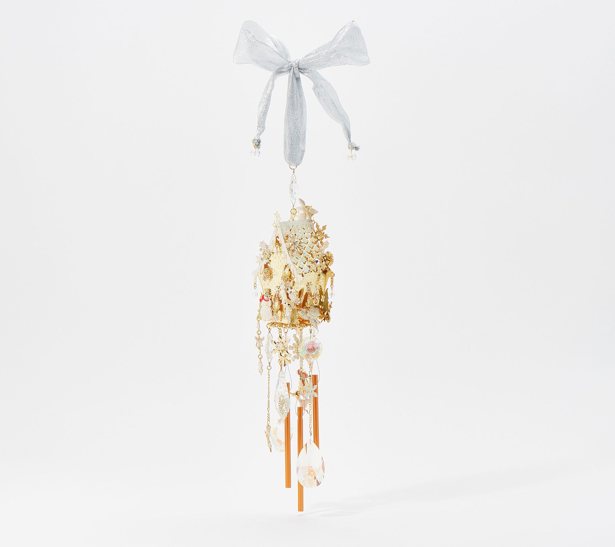 Kirks Folly Winter Wonderland Fairy House Wind Chime