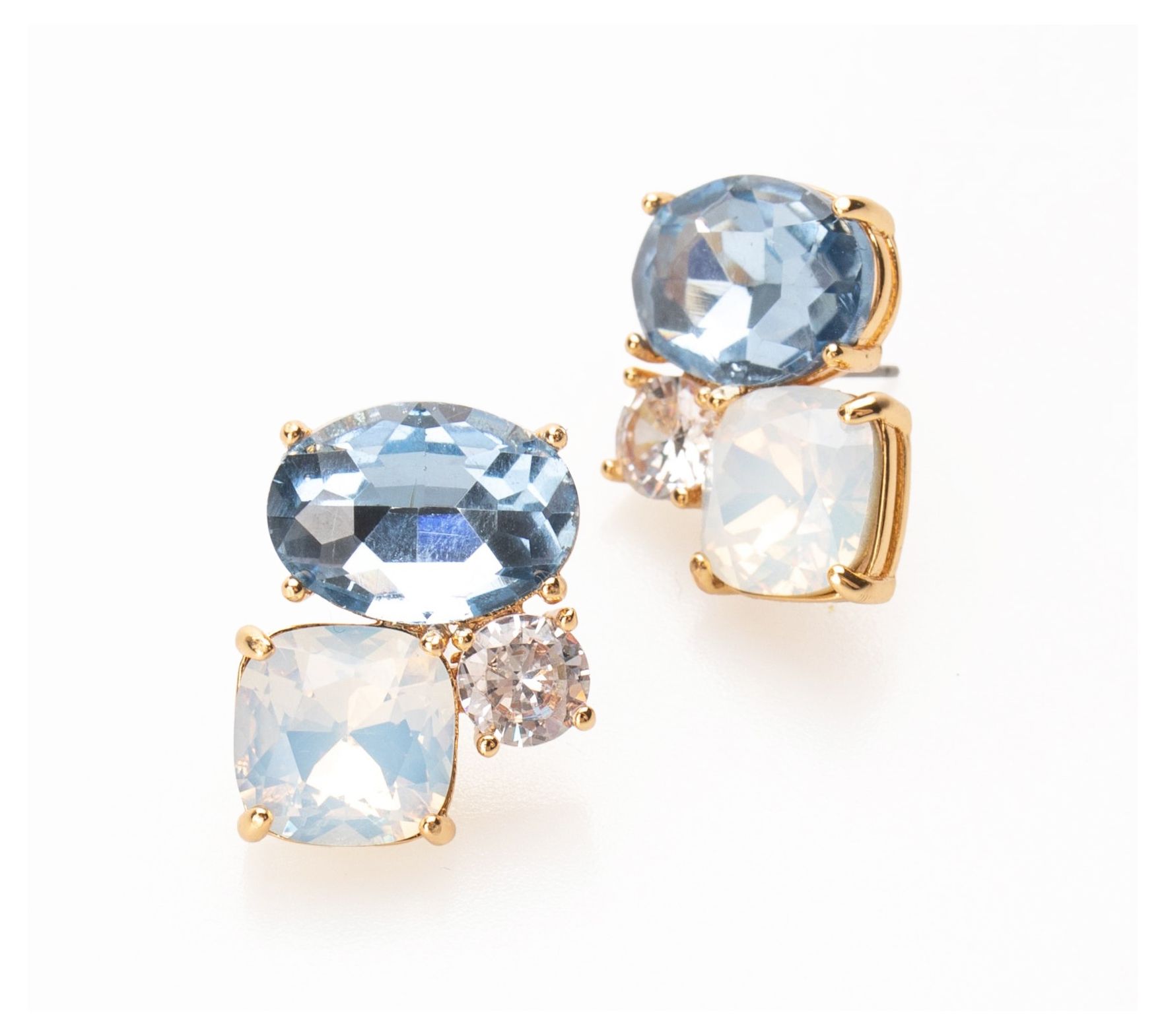 Violet & Brooks Skylar Crystal Post Earrings