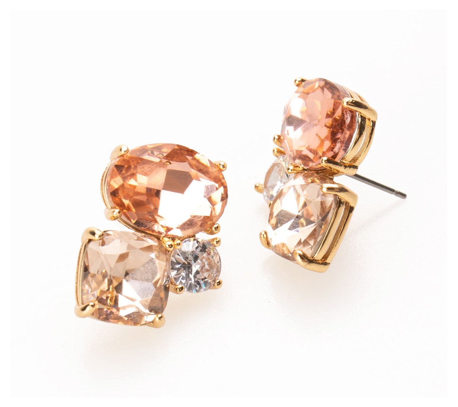 Violet & Brooks Skylar Crystal Post Earrings