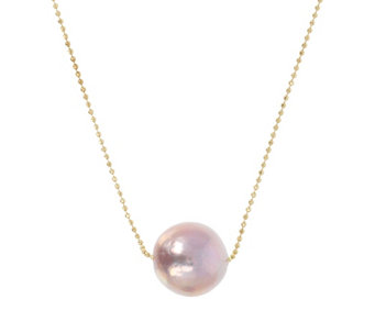 Honora Sliding Cultured Ming Pearl Necklace, 14Gold Clad - J492699