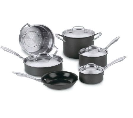 Cuisinart Contour 14-pc. Stainless Steel Cookware Set With Tools