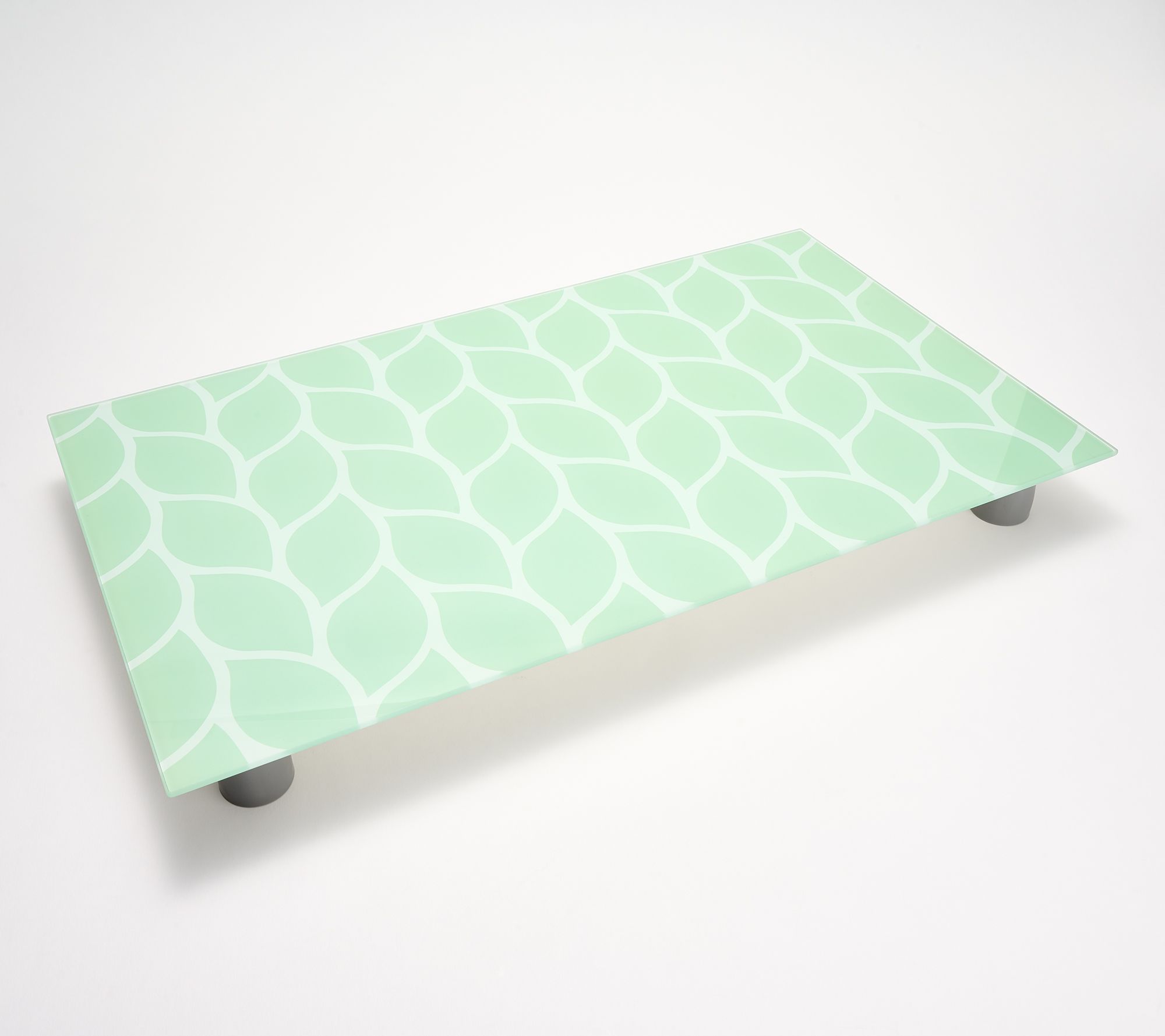 "As Is" Temp-tations Tempered Glass Countertop Tray