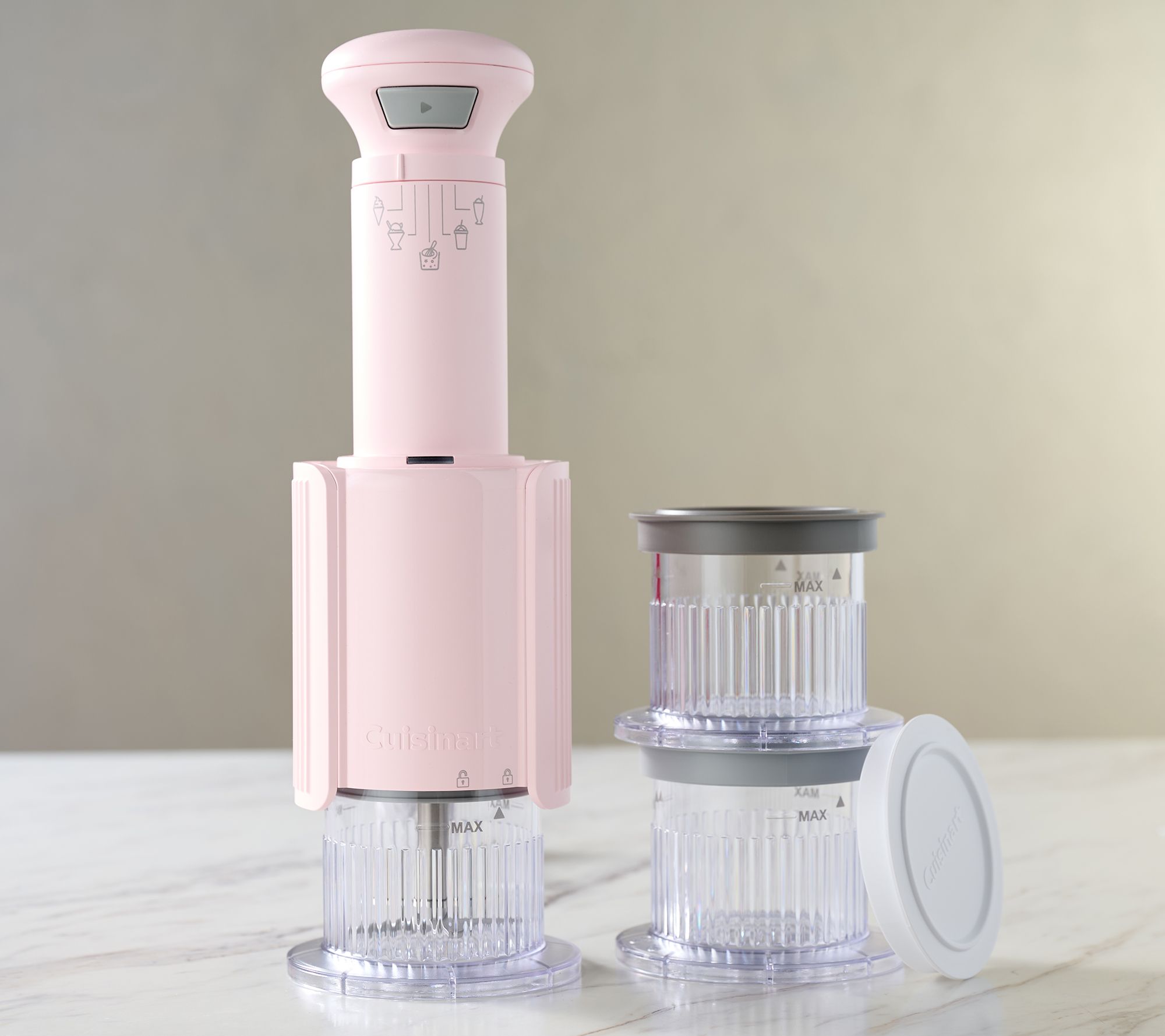 Cuisinart FastFreeze Frozen Treat Maker with Pints - QVC.com