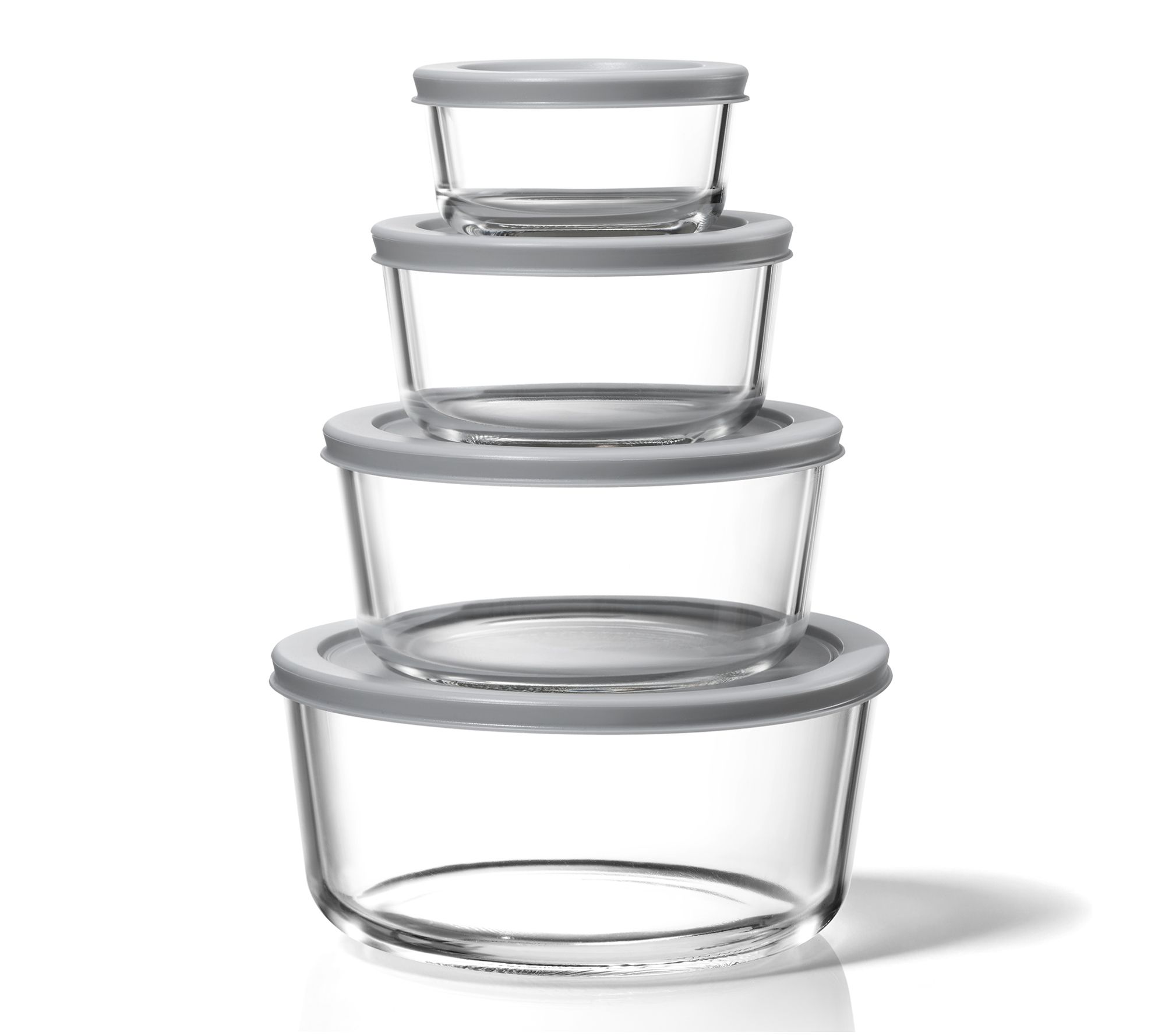 Sorbus Set of 4 Glass Food Storage Containers