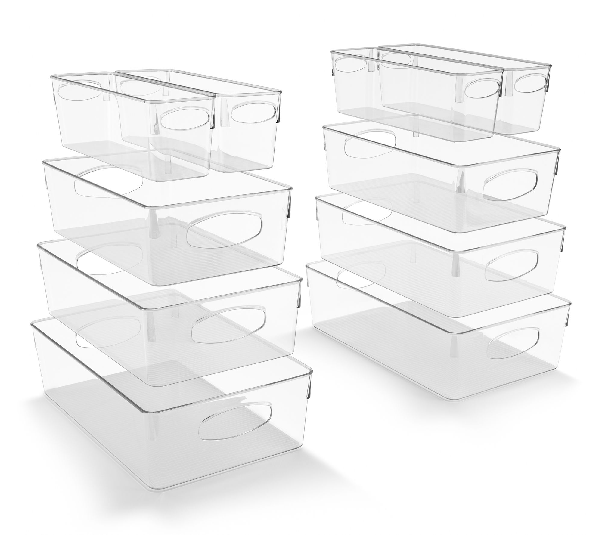 Sorbus 10Pc Clear Food Storage Containers with Lid