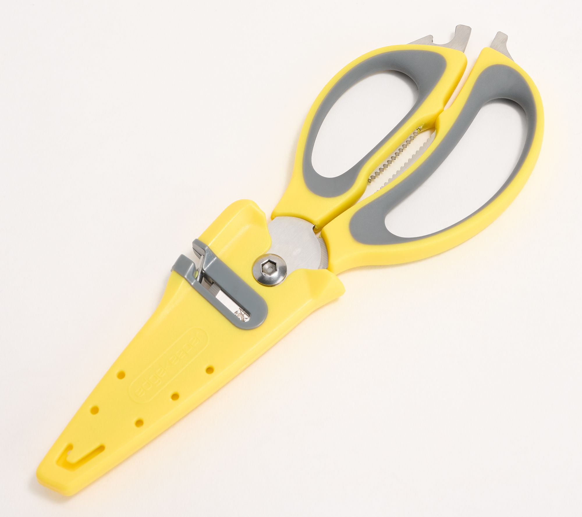 Sabatier Edgekeeper 5 in 1 Multi-Purpose Scissors, 9.5-Inch, Navy