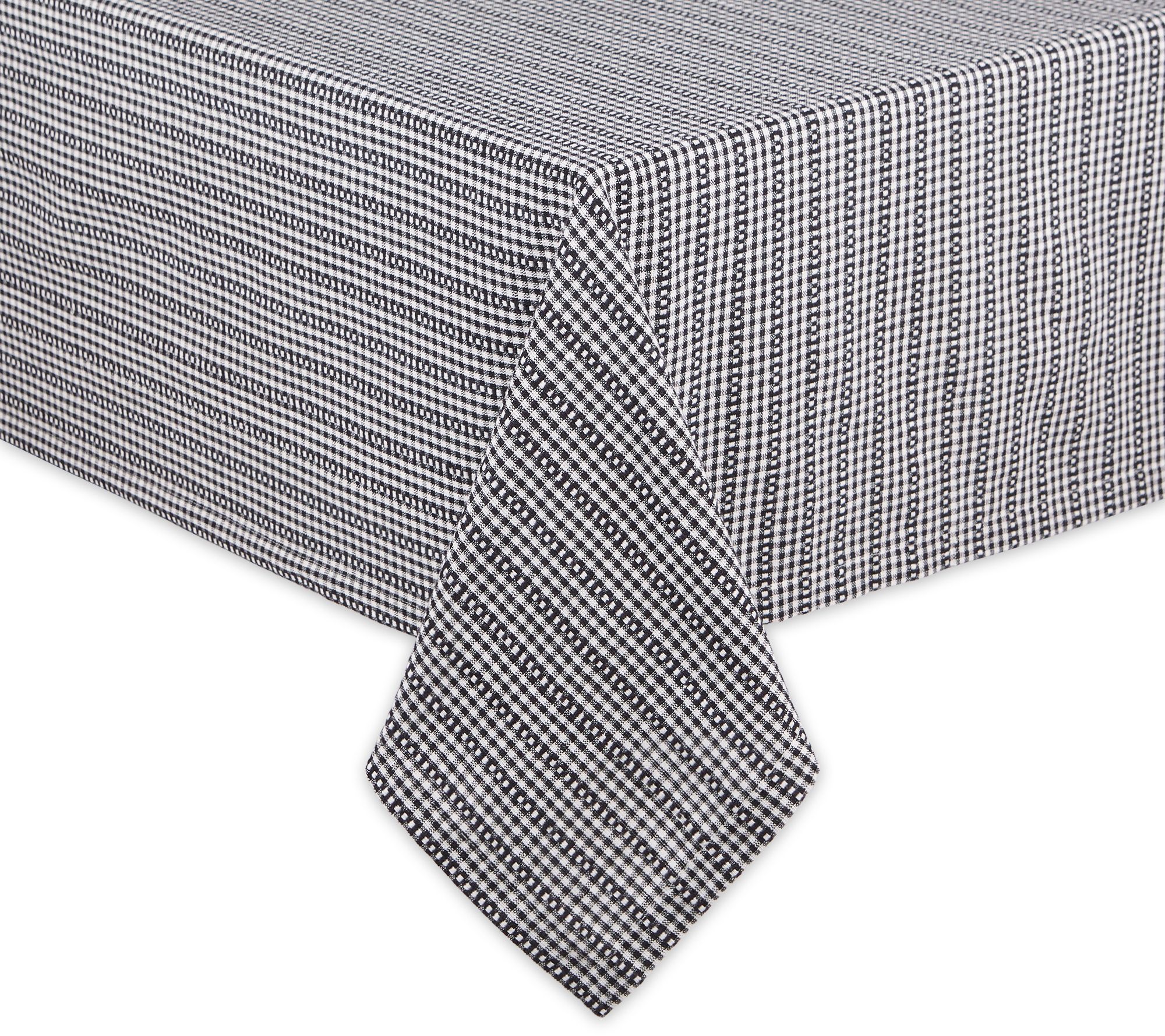 Design Imports 60" x 84" Farmhouse Gingham Tablecloth