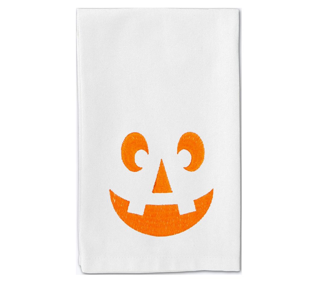 Young's Inc. Set of 2 Cotton Halloween Kitchen Towels