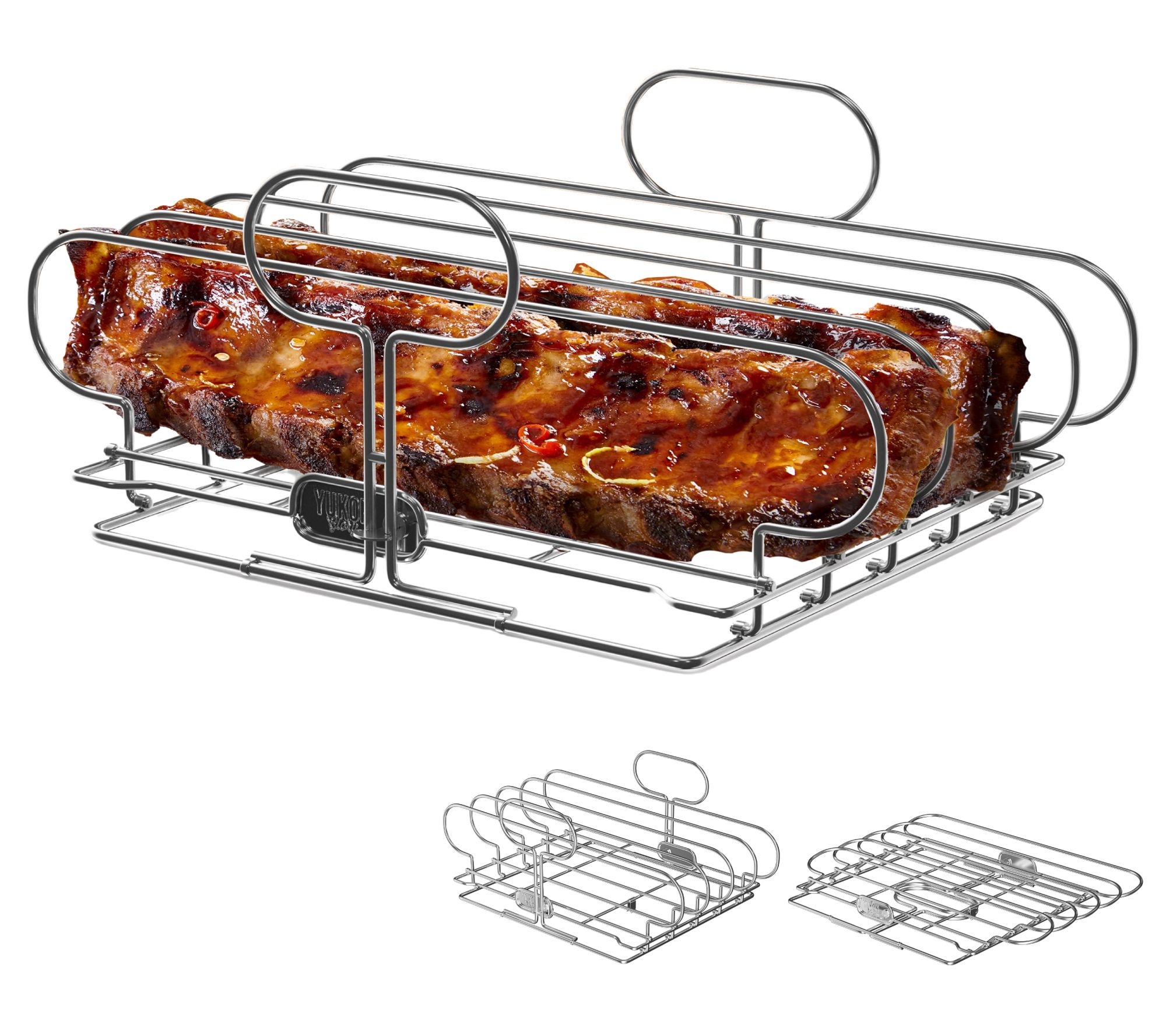 Yukon Glory Rib Racks for Grilling and Smoking ib Grillin