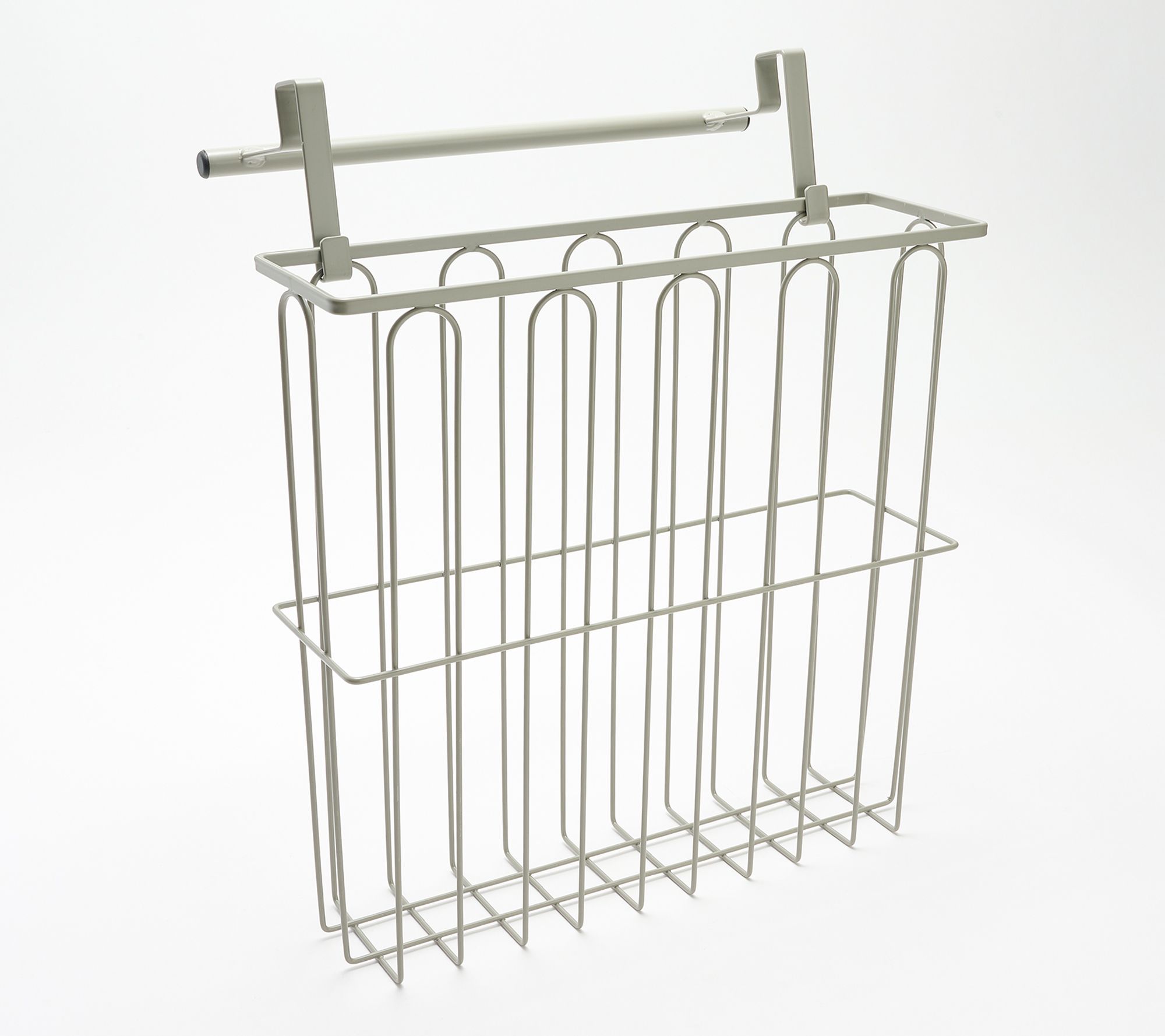 Cella 2-in-1 Hanging Cabinet Organizer & Kitchen Towel Holder