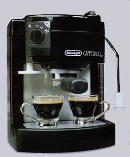 DeLonghi Caffe Rialto - Black or White - QVC.com