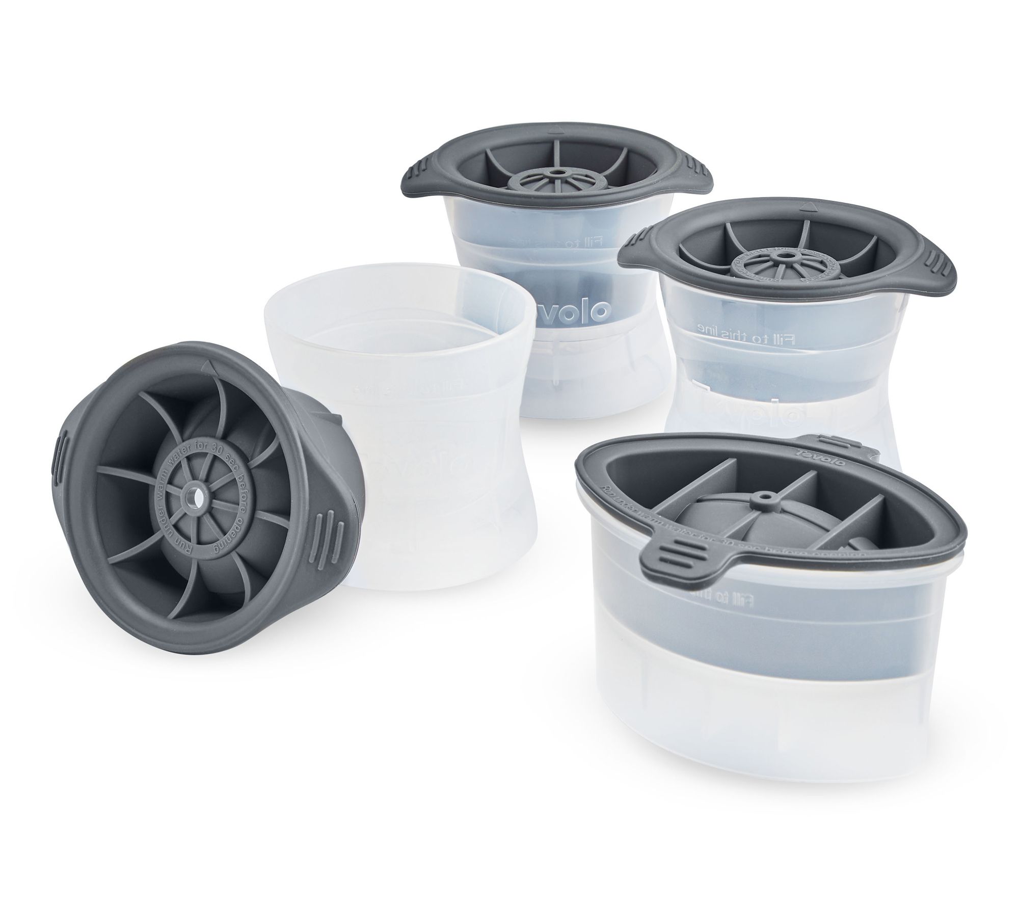 Tovolo Set of 4 Sports Ball Ice Mold