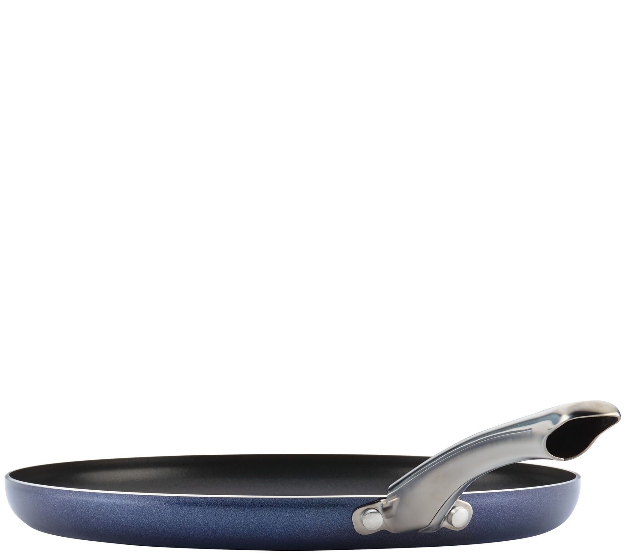 Farberware Luminescence Nonstick 12 Round Griddle, Sapphire