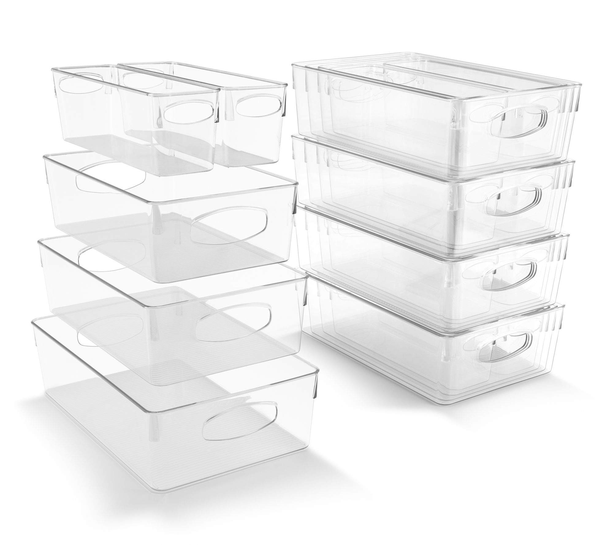Sorbus 20Pc Clear Food Storage Containers with Lid