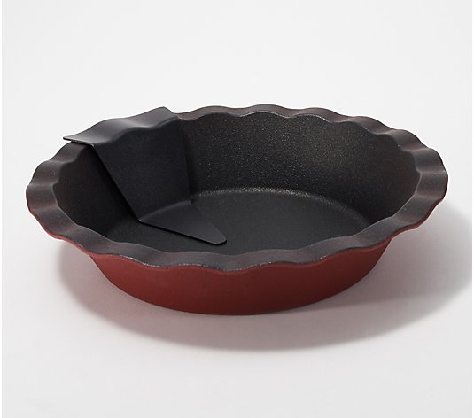 Cook's Essentials Cast-Iron Elite 10 Pie Pan with Lifter 