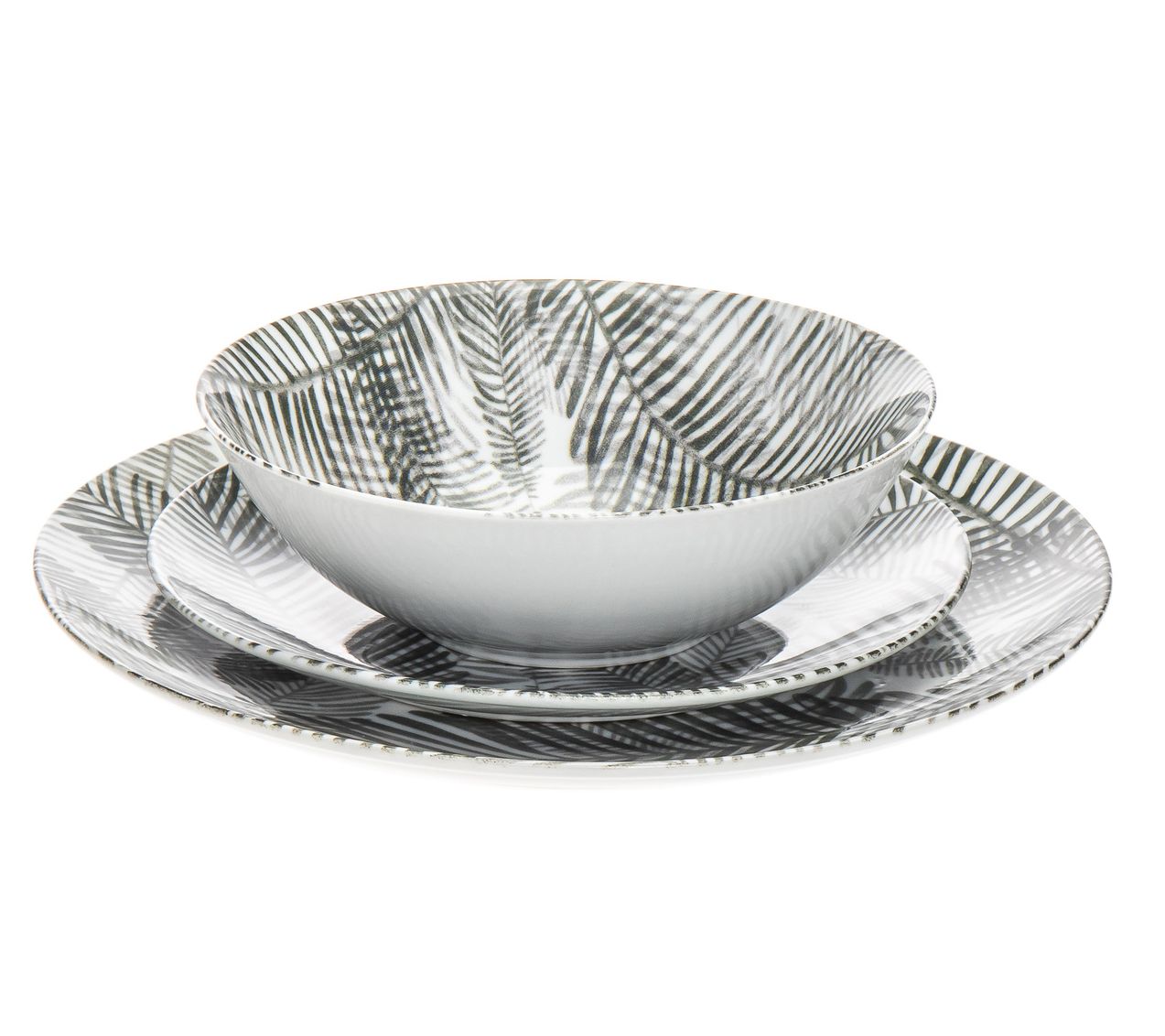 Godinger Silver Art Co Godinger 12 Piece Dinnerware Set, Service for 4 &  Reviews