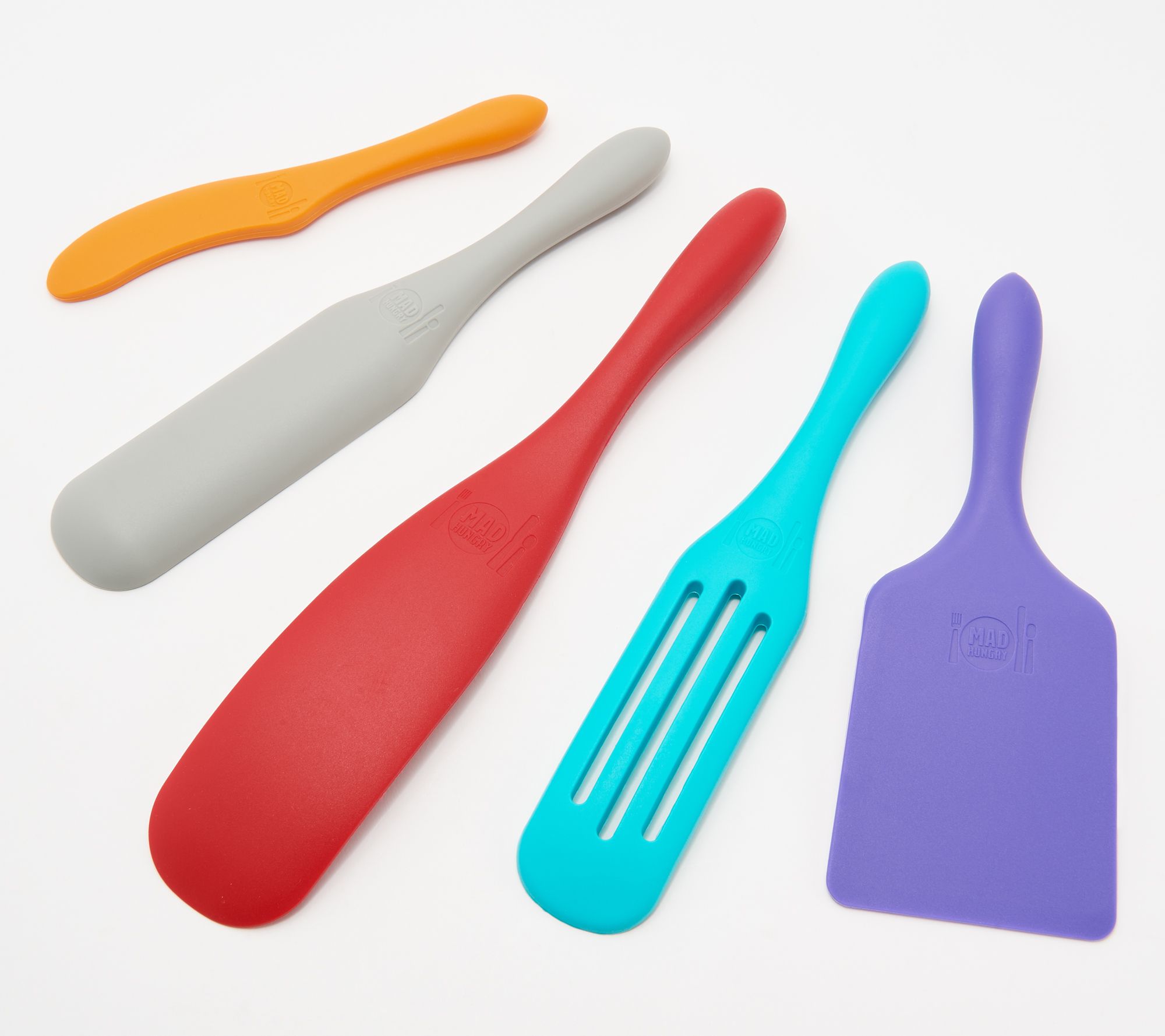 Mad Hungry 5-Piece Mini Silicone Spurtle Set 
