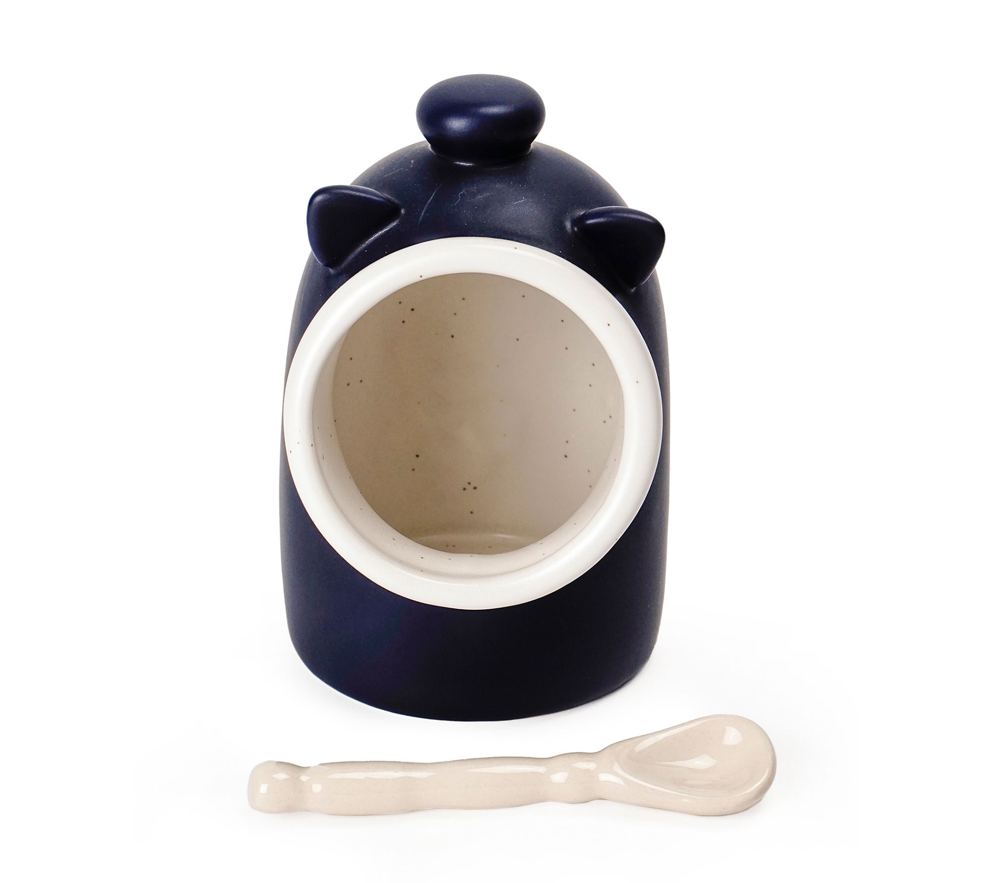 RSVP Stoneware Salt Pig Container