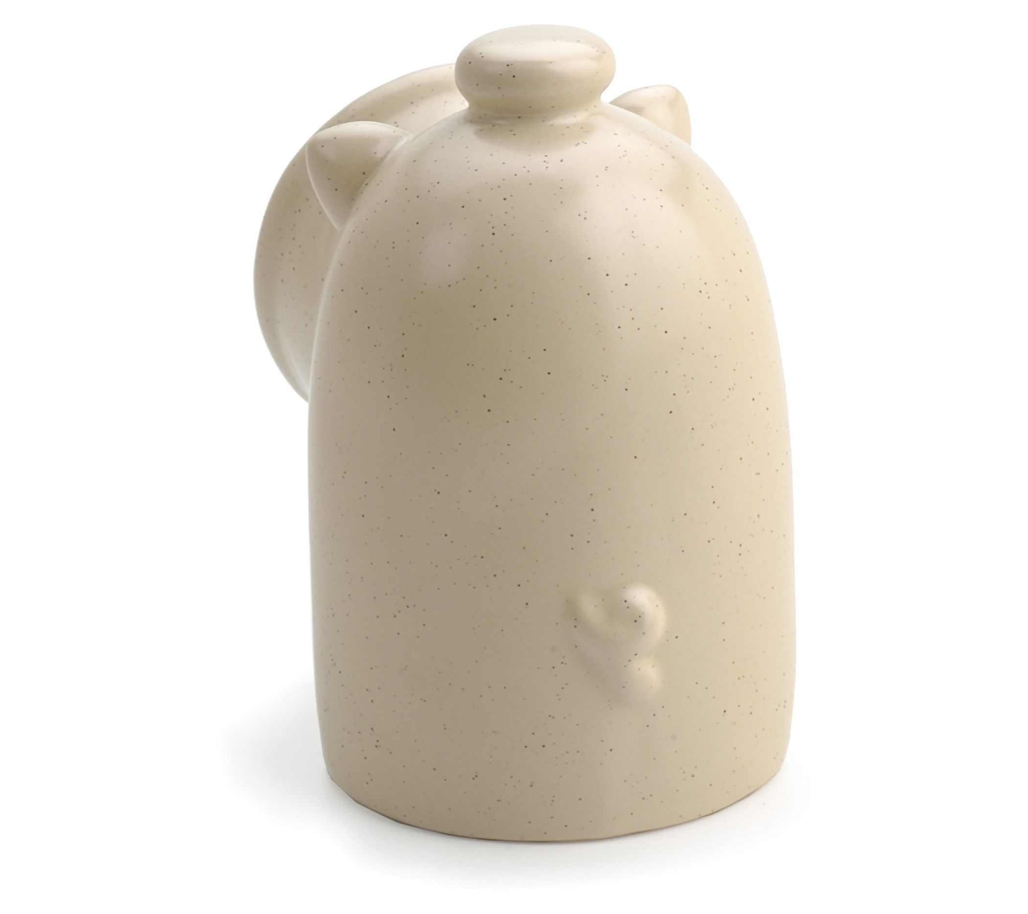 RSVP Stoneware Salt Pig Container