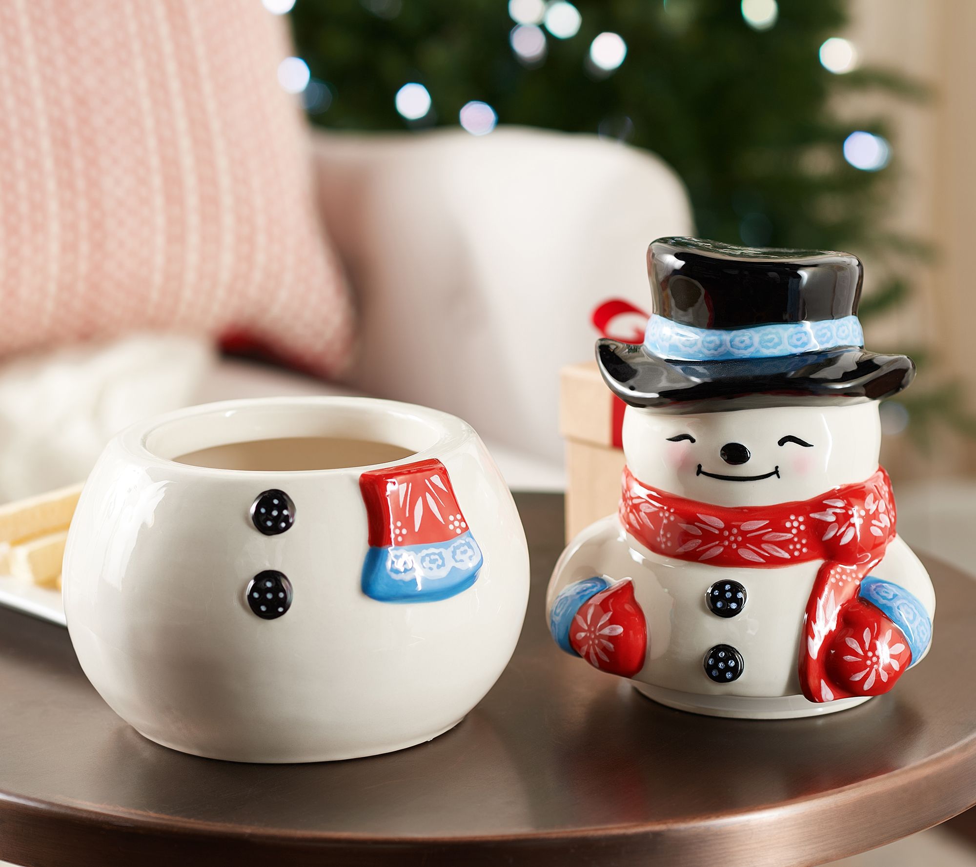 Lenox Holiday Figural Cookie Jar
