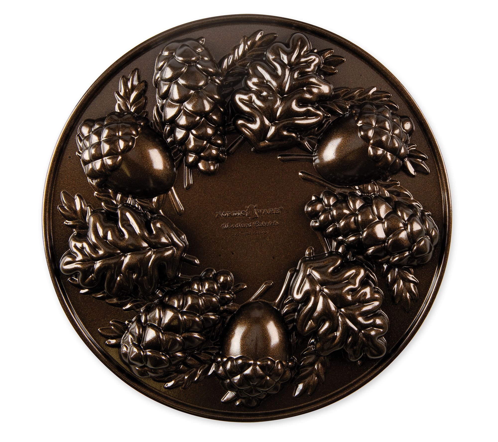 Nordic Ware Seasonal Collection Autumn Cakelet Pan - Brown 