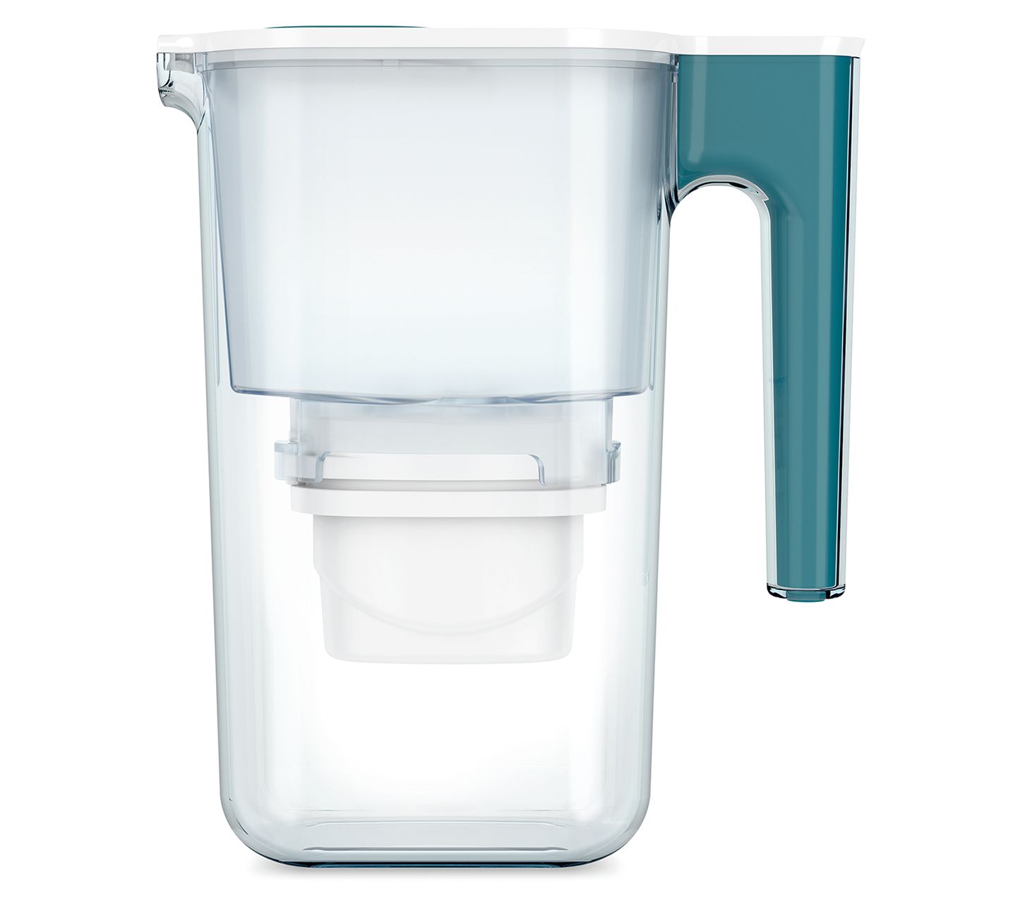 Perfect Pour 6 Cup Water Filter Pitcher by AquaOptima, 3 EPS