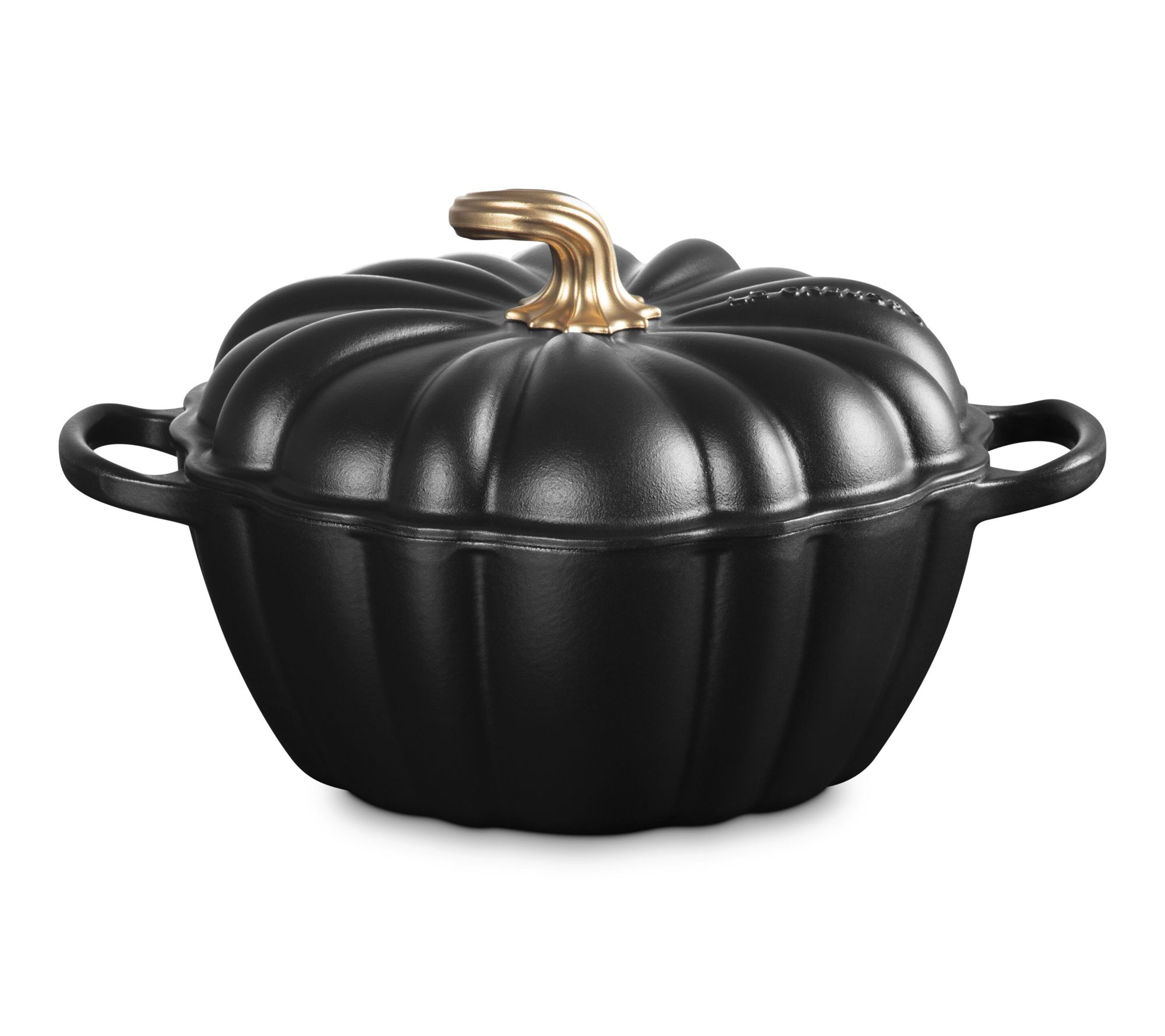 Le Creuset 4-qt Pumpkin Cocotte with Gold Knob