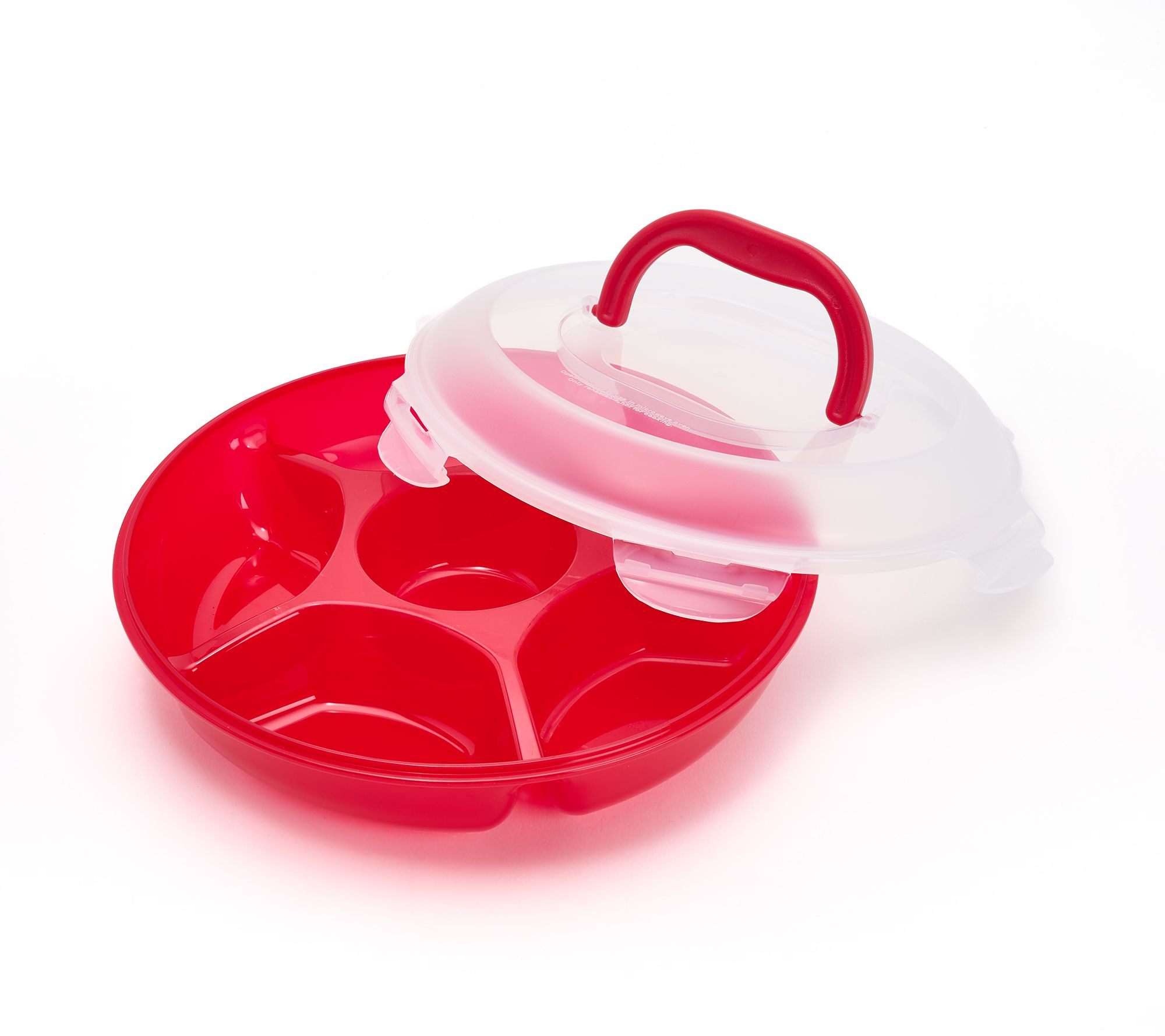  LocknLock Colored Body Chip & Dip Storage Container