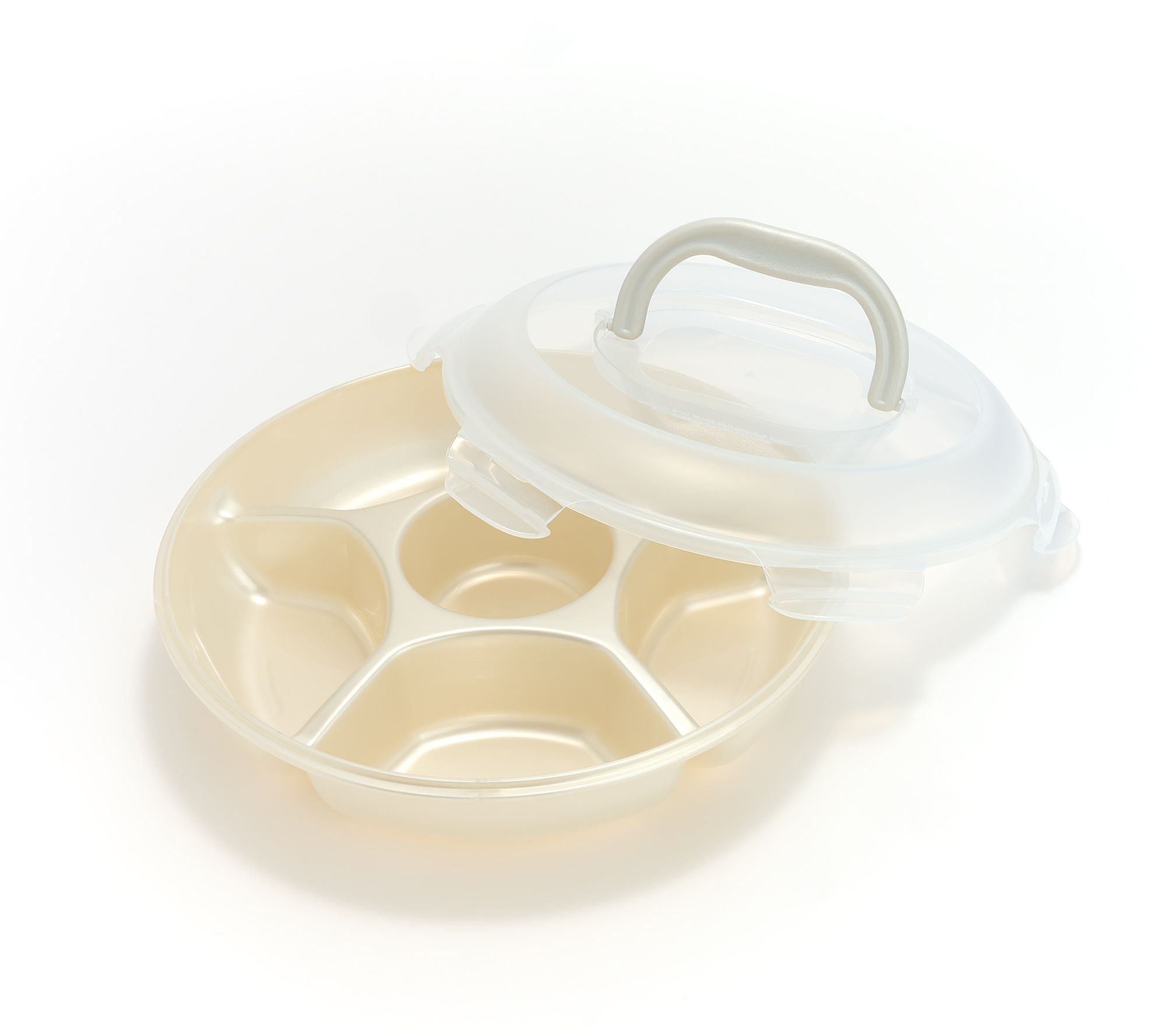 LocknLock Colored Body Chip & Dip Storage Container