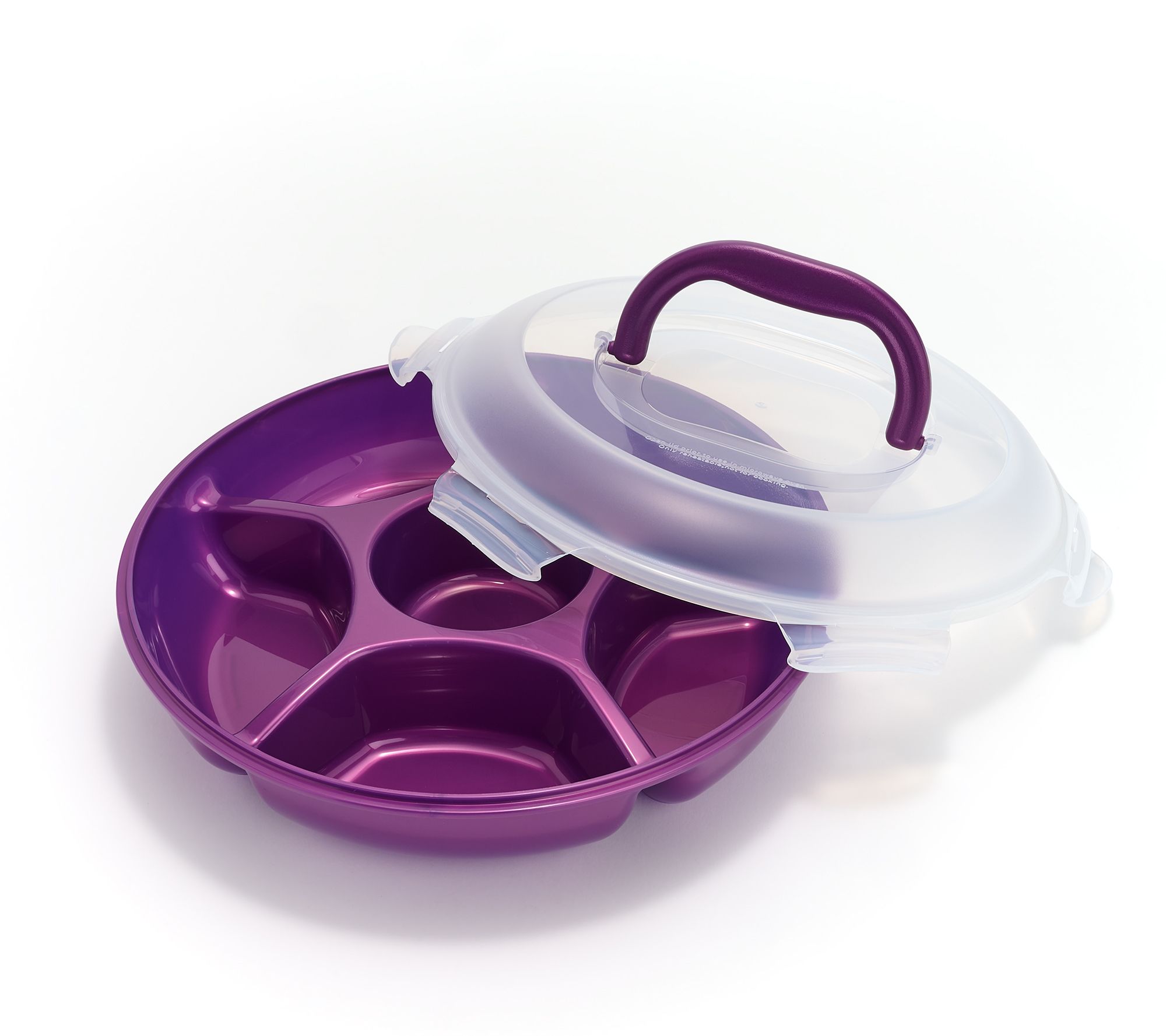 LocknLock Colored Body Chip & Dip Storage Container
