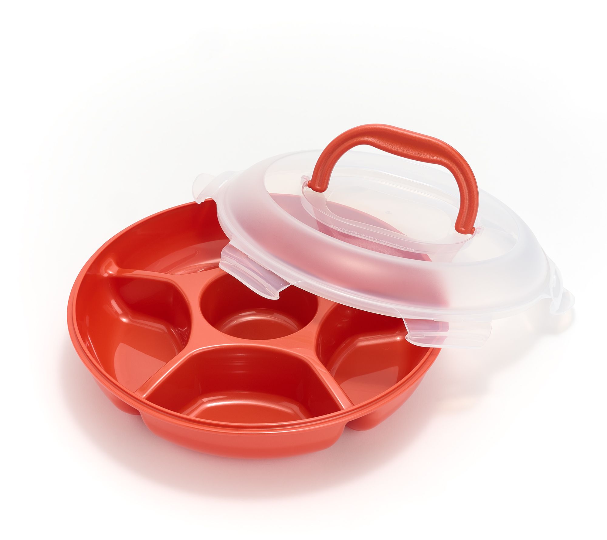 LocknLock Colored Body Chip & Dip Storage Container