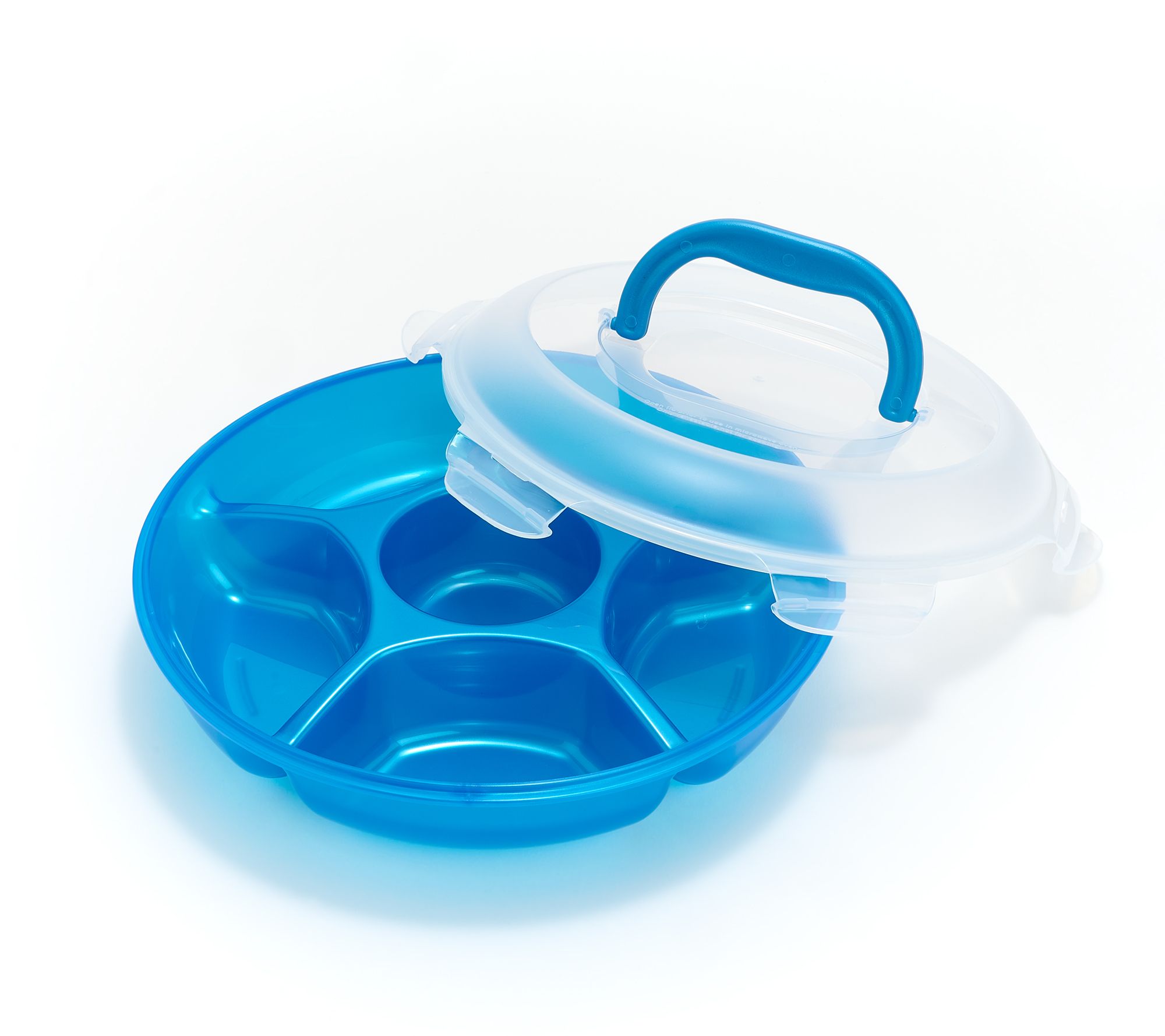 LocknLock Colored Body Chip & Dip Storage Container