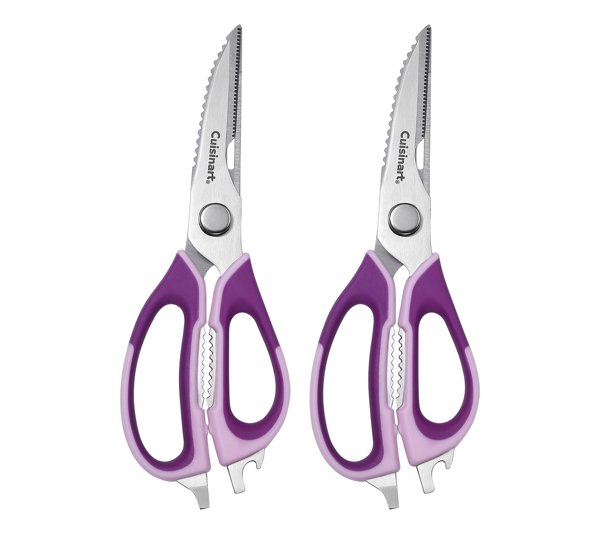 Cuisinart Set of (2) 7-in-1 Multipurpose Shears W/ Sheath