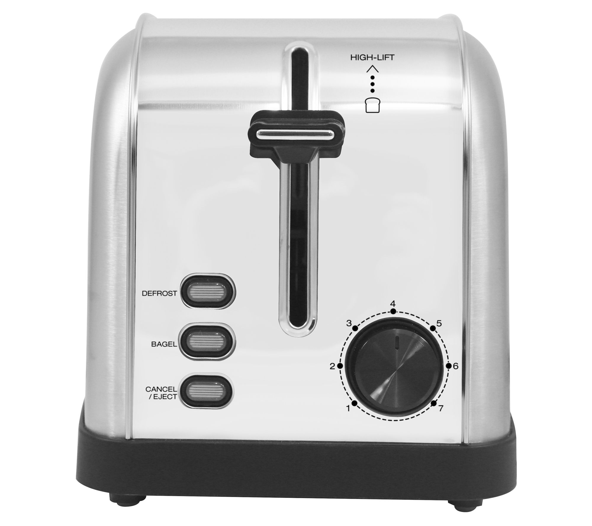 Elite Platinum Stainless Steel TwoSlice Toaster