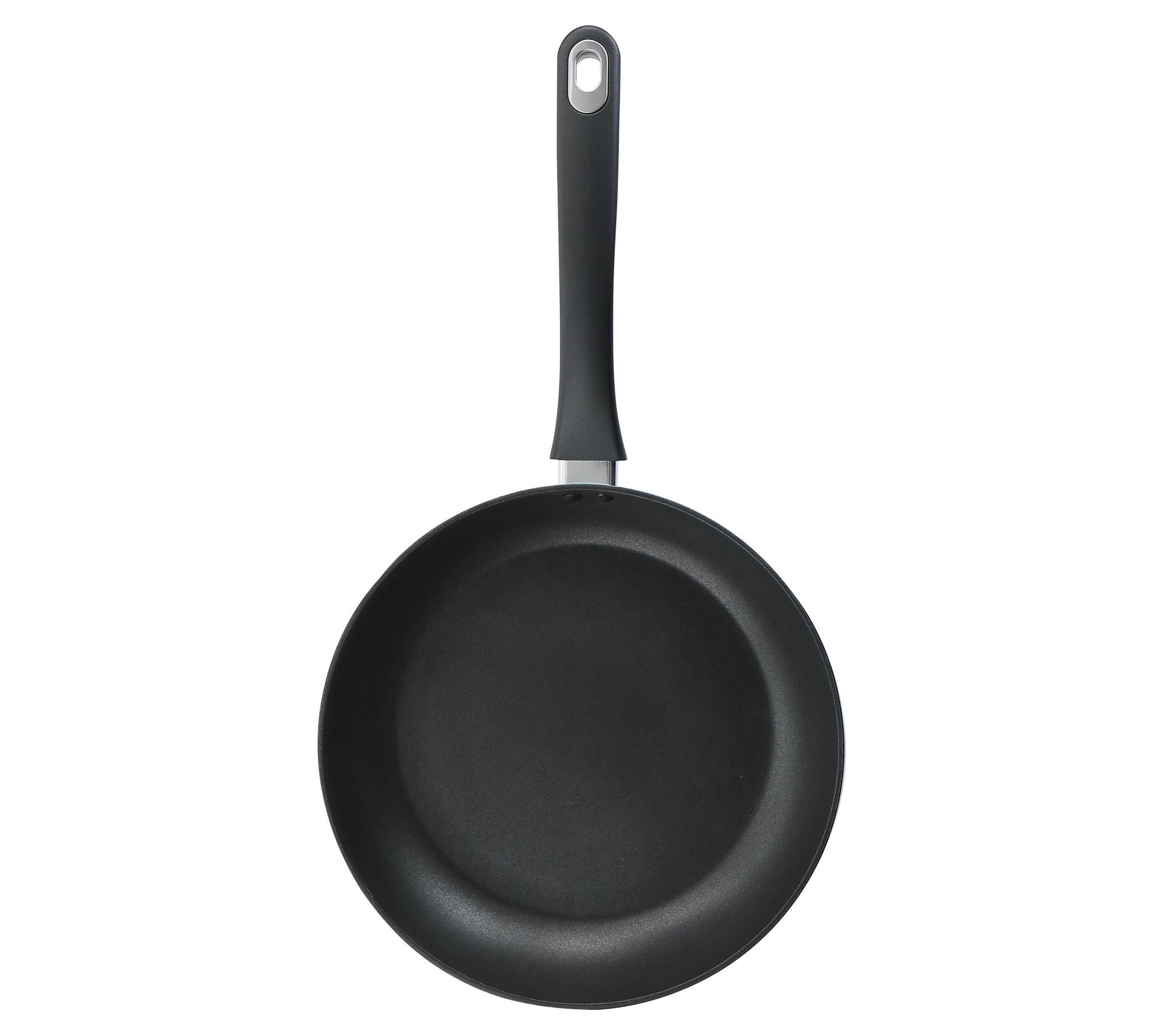 Martha Stewart Everyday Doylestown 12 inch Nonstick Aluminum Frying Pan in Black